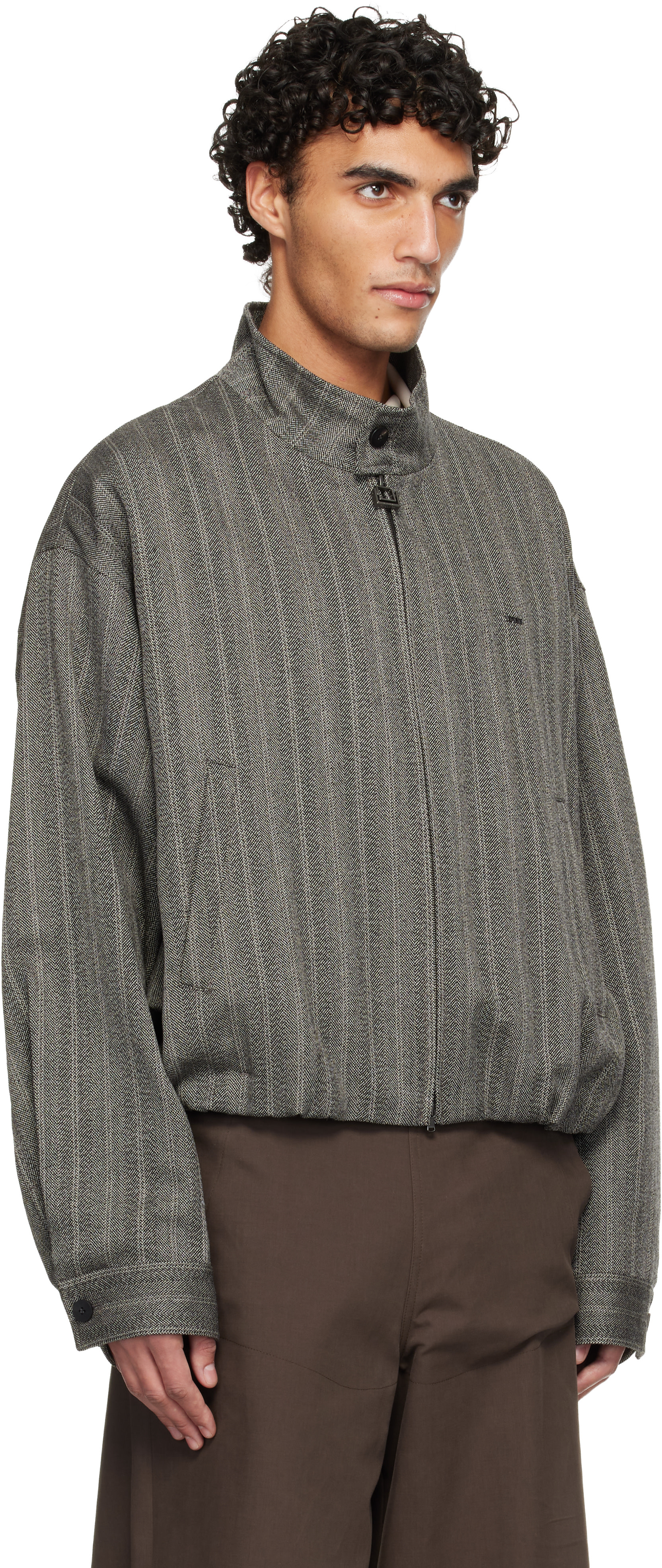 ジャケット・アウター eimy istore two way over jacket(gray) エイミーイストワール EIMY ISTOIRE two way over jacket （GREY