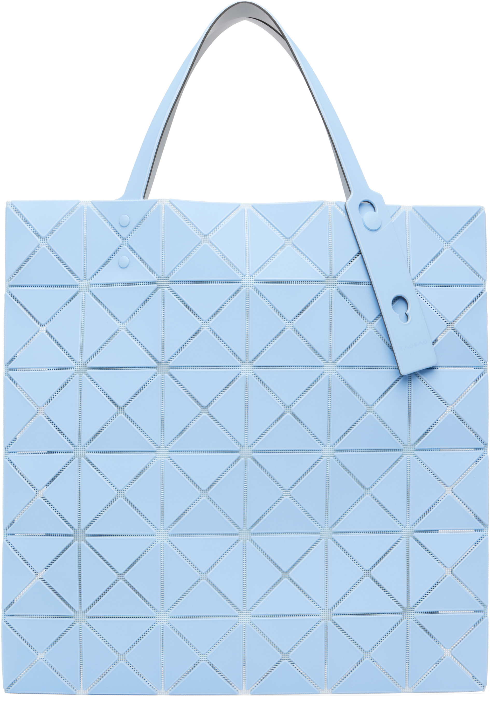 BAO BAO ISSEY MIYAKE: Blue Lucent W Color Tote | SSENSE China