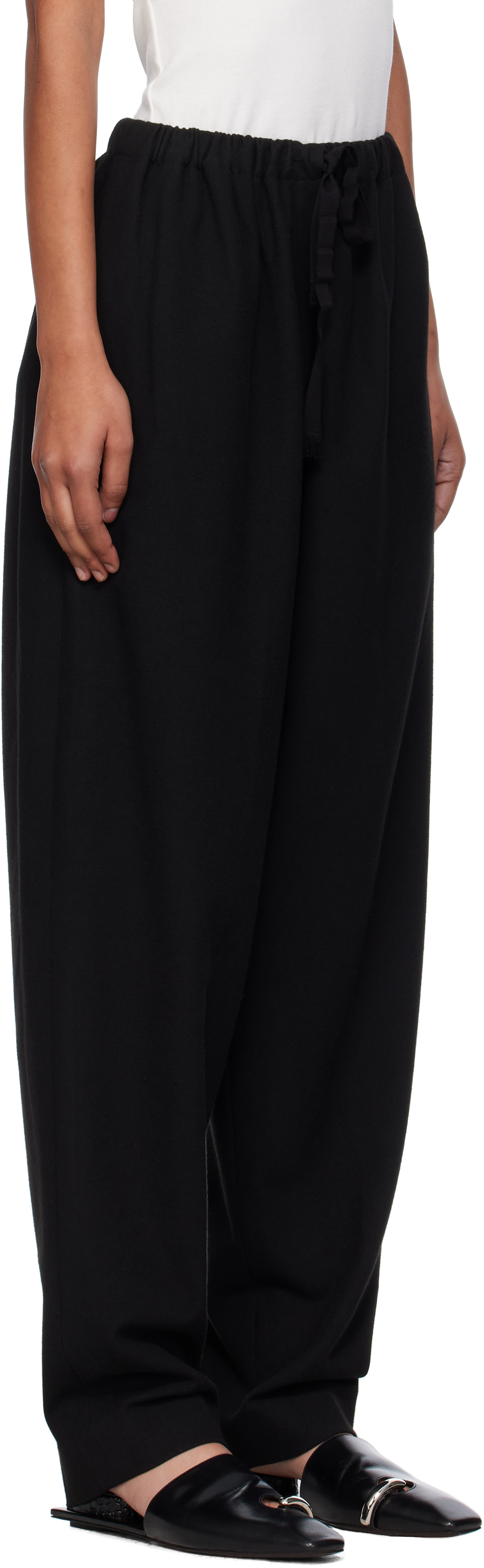 GIA STUDIOS - Pantalon Alexa noir