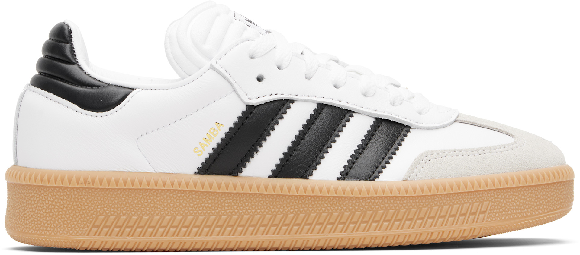 adidas gazelle silver green womens adidas Samba Xlg 'White/ Black' 8.5 main image 1