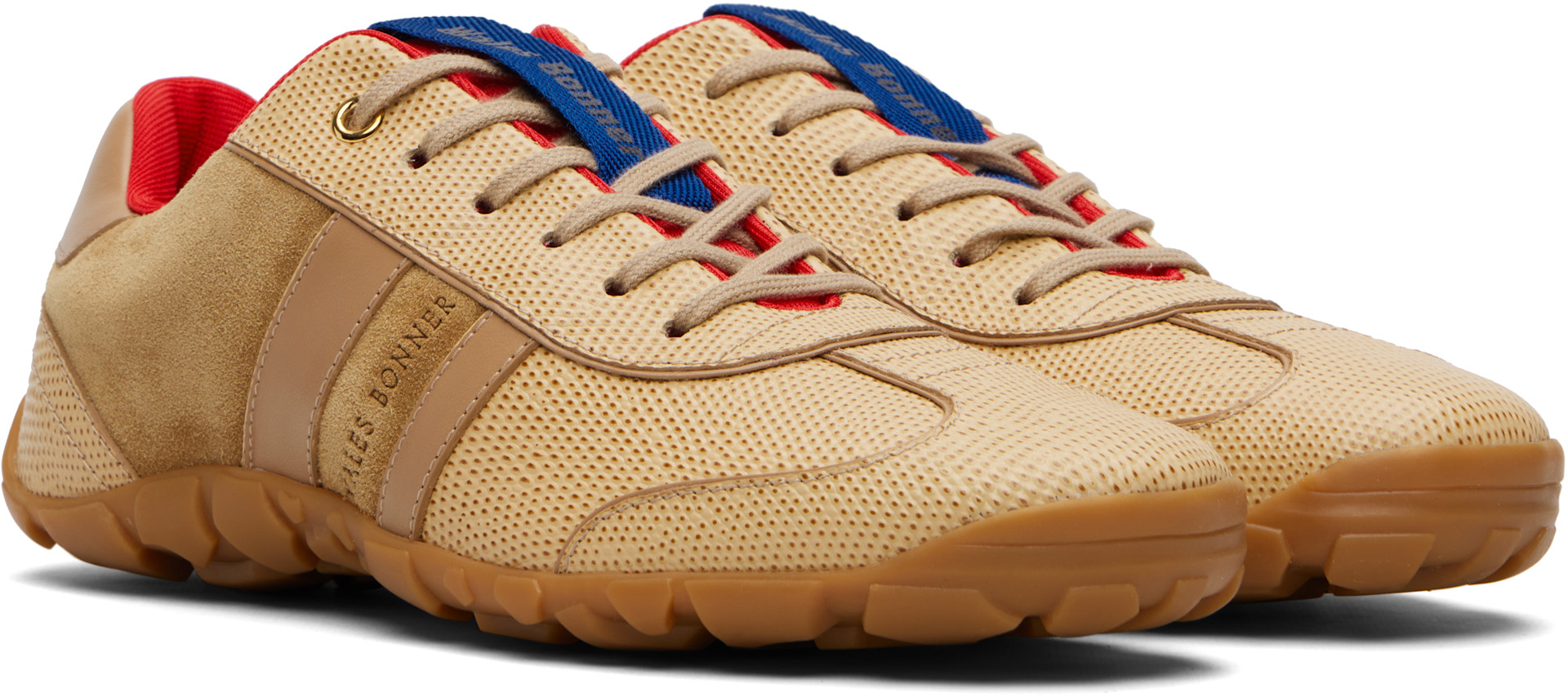 ENVIORN C-Quence シークエンス　トーナー Wales Bonner: Beige Cadence Sneakers | SSENSE
