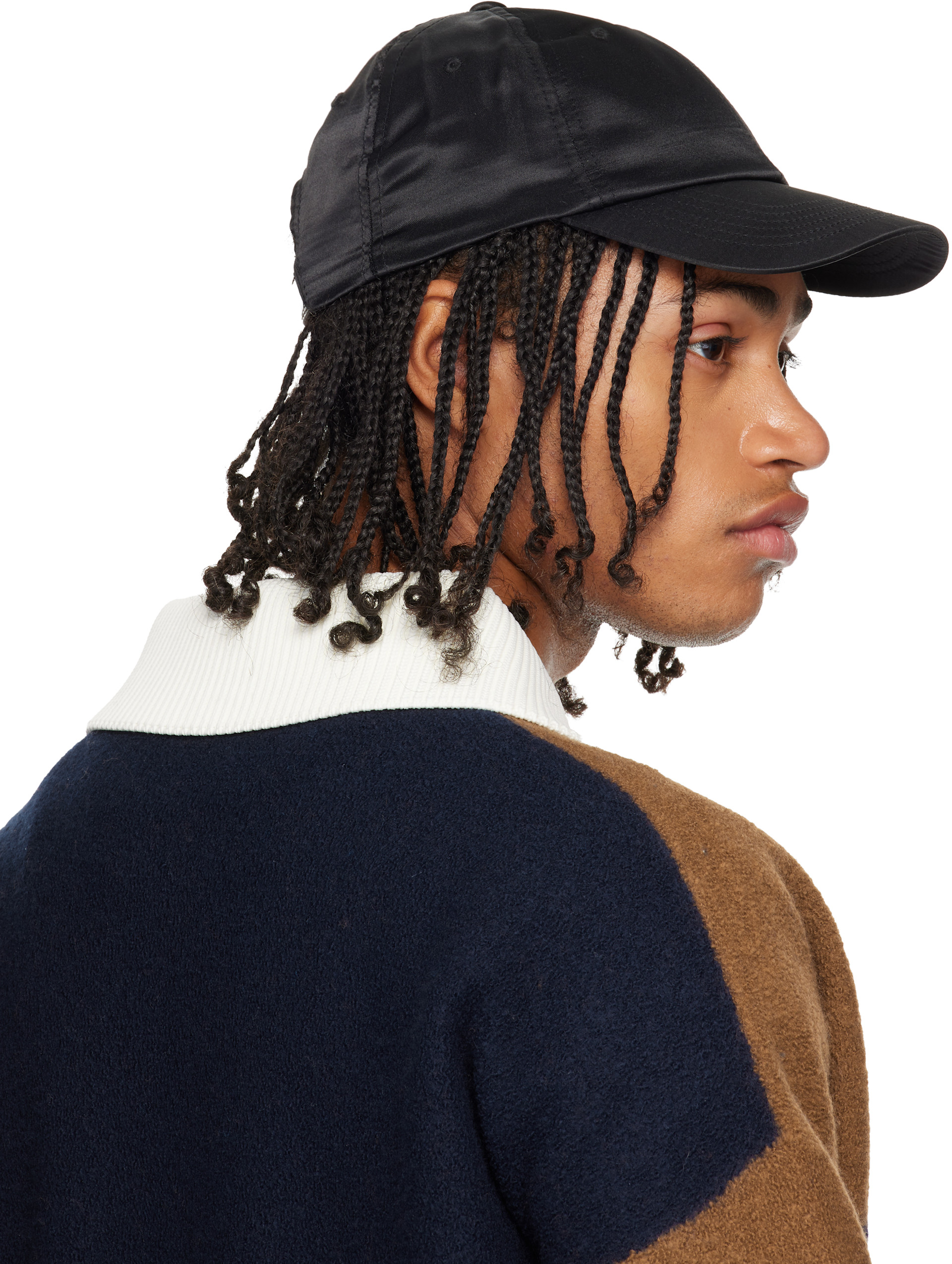 Wales Bonner: ブラック 'The Original' キャップ | SSENSE 日本