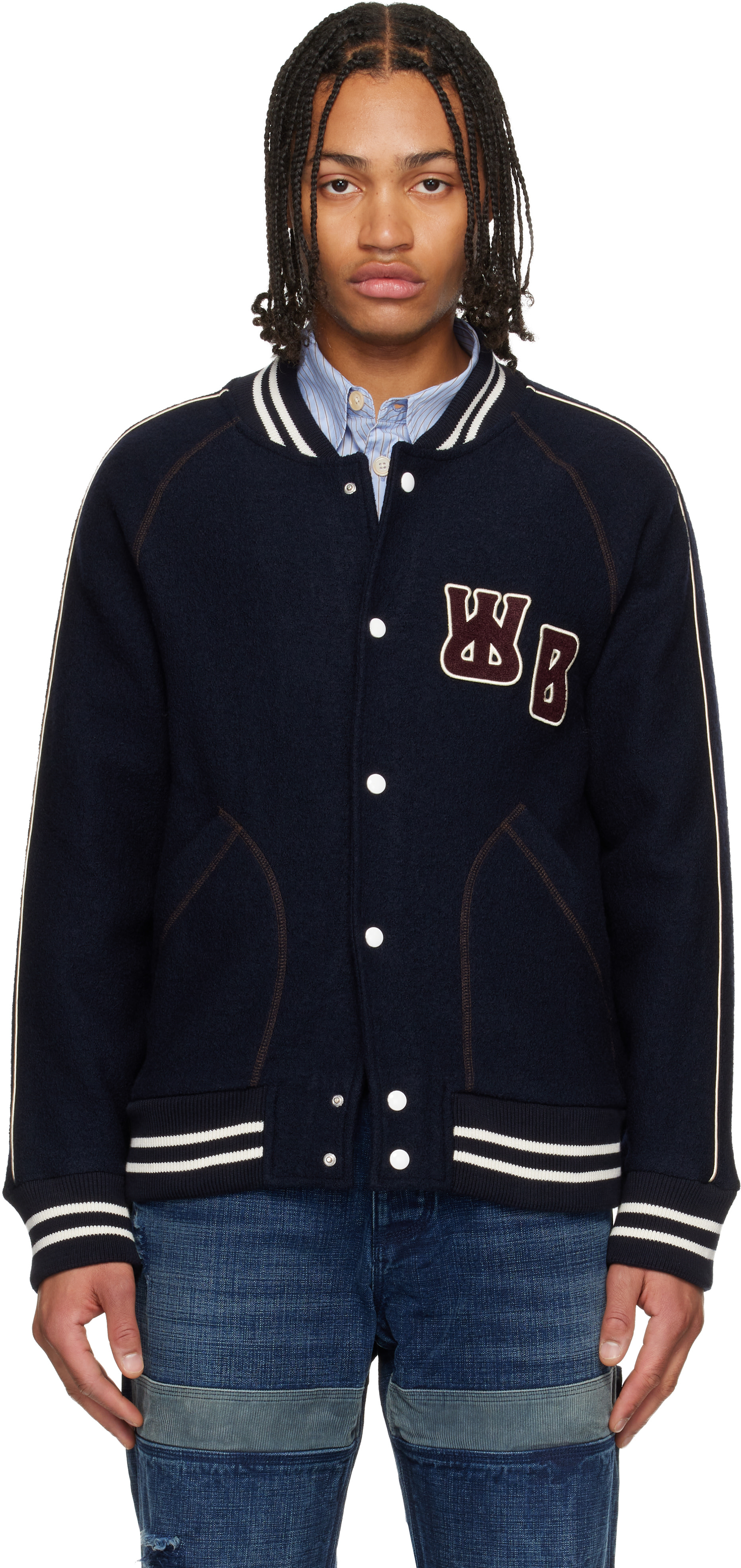 Wales Bonner: Navy 