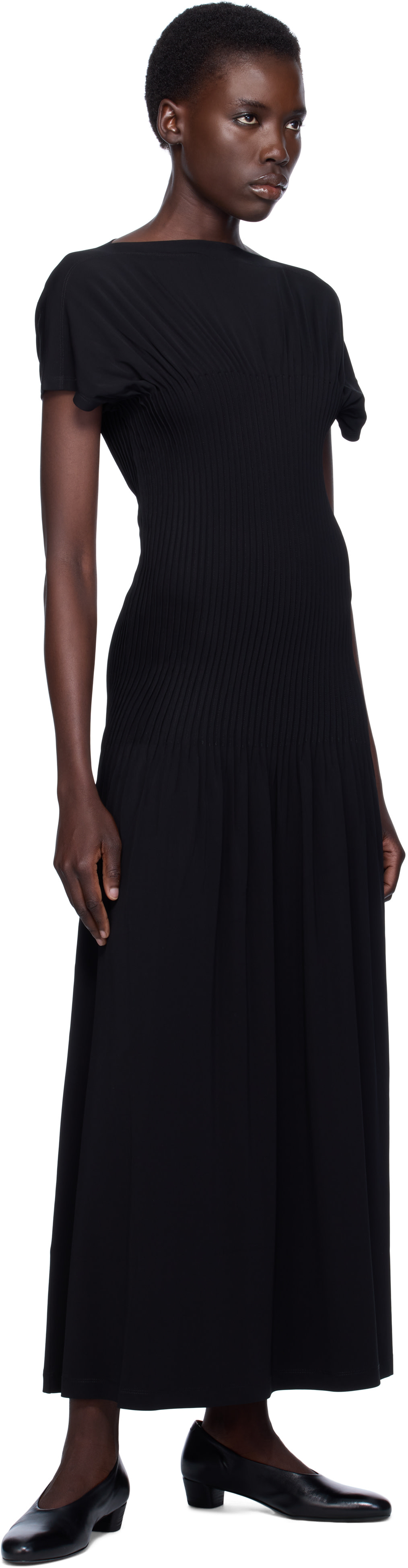 TOTEME - Robe midi noire