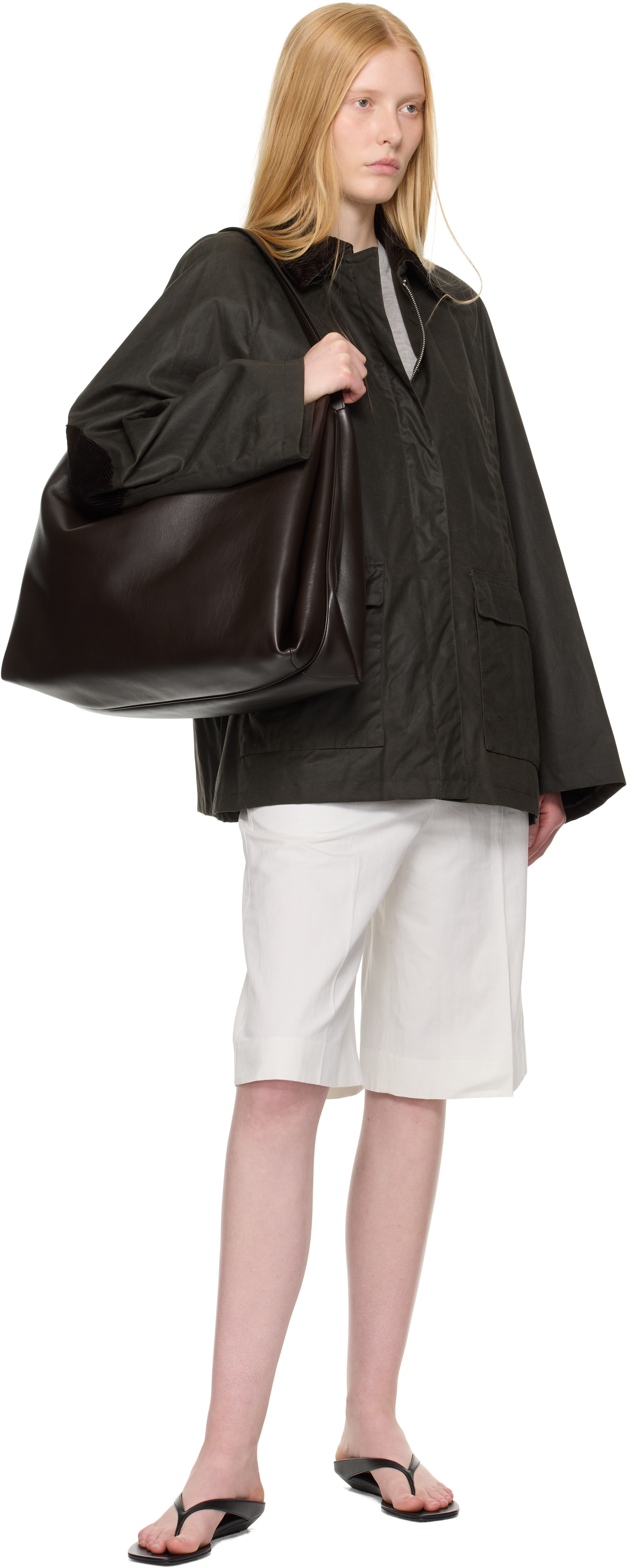 TOTEME - Blouson campagnard kaki