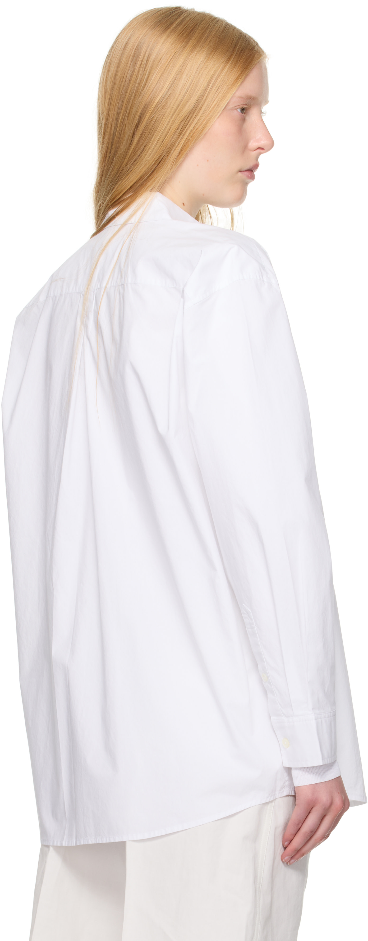 TOTEME: ホワイト Classic Tumbled シャツ | SSENSE 日本