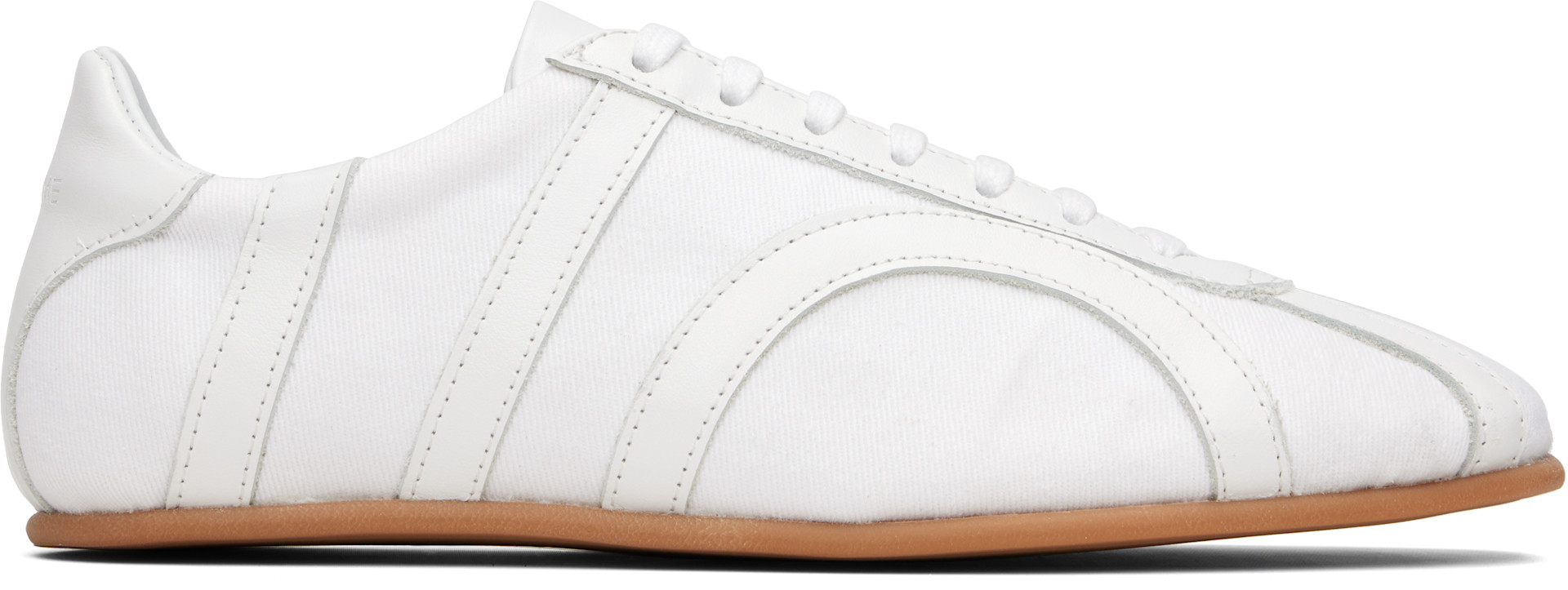 TOTEME - Baskets blanches en canevas
