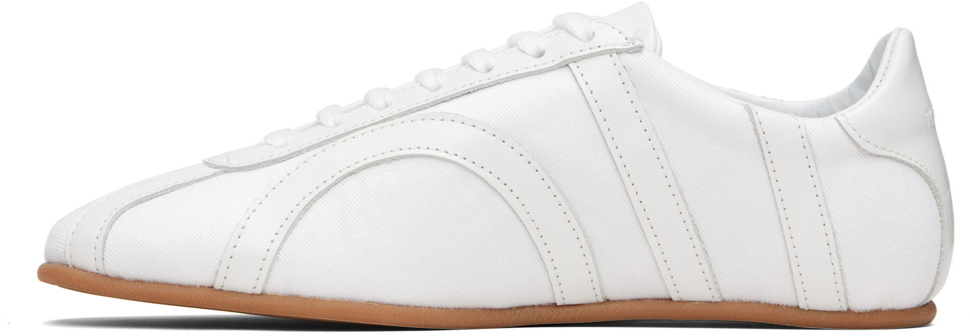 TOTEME - Baskets blanches en canevas