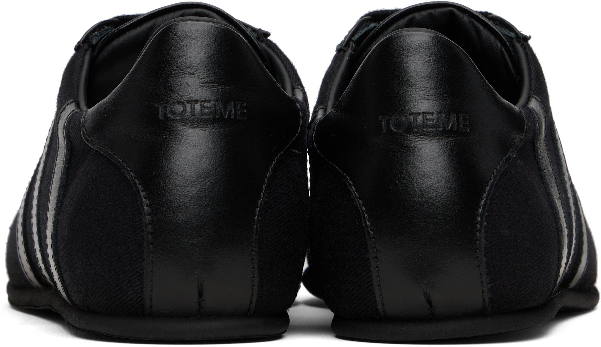 TOTEME - Baskets noires en canevas