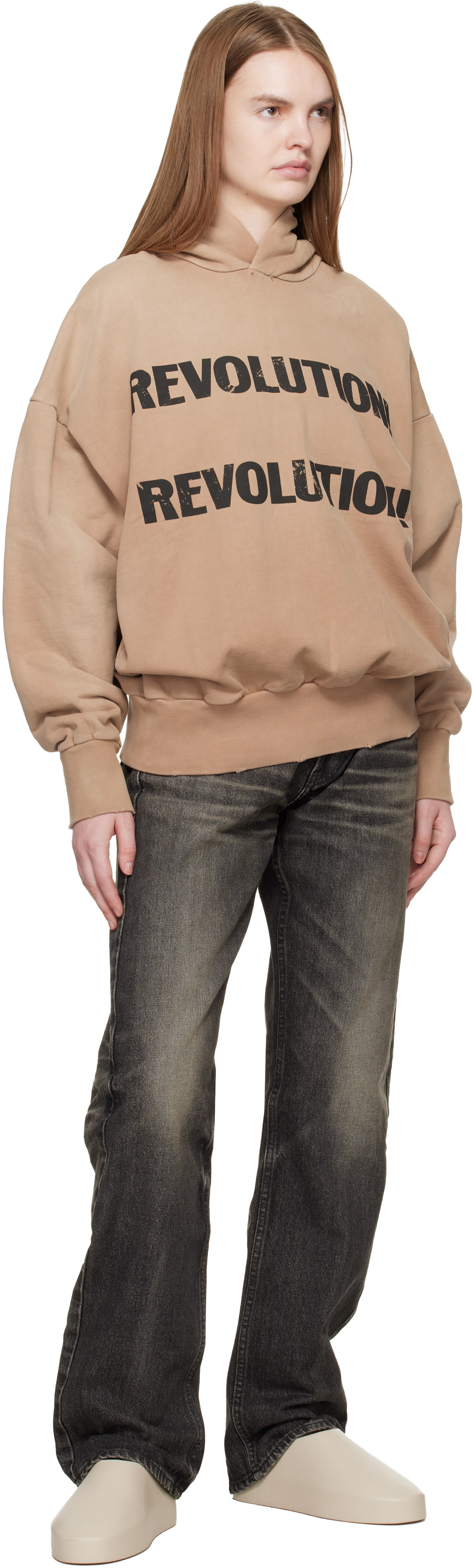 Fear of God: Black Straight 5 Pocket Jeans | SSENSE Canada