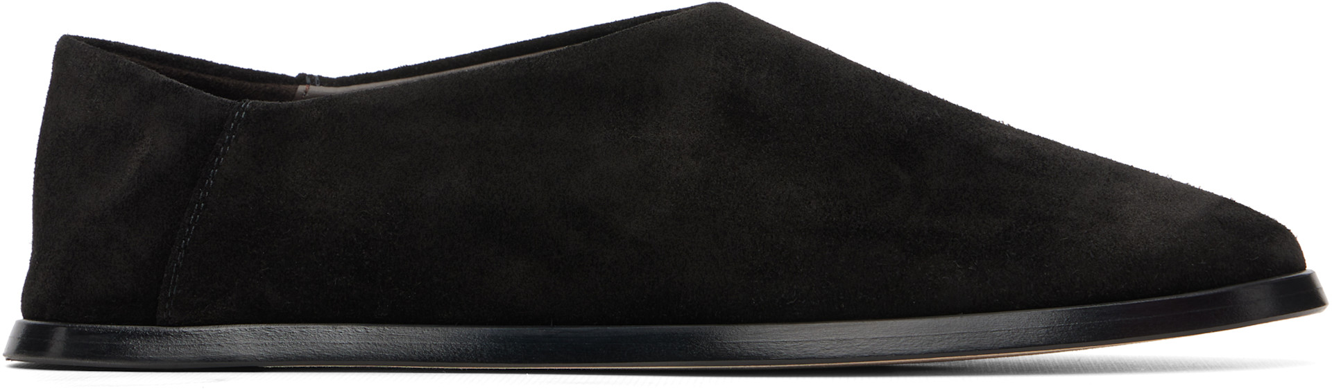 Fear of God: Brown Slip On Loafers | SSENSE