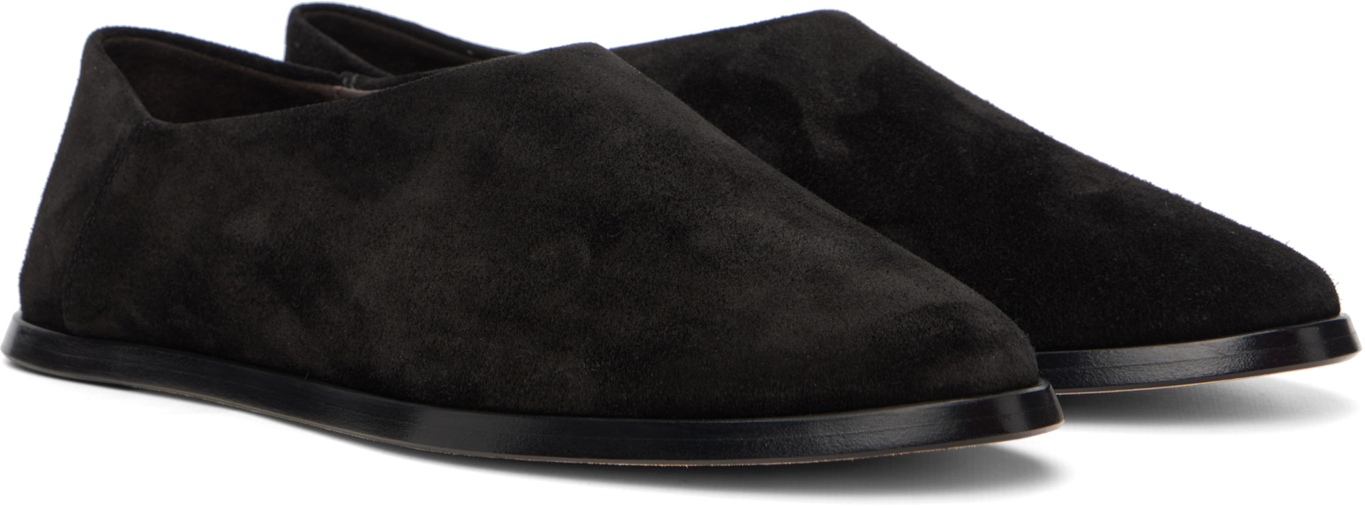 Fear of God: Brown Slip On Loafers | SSENSE