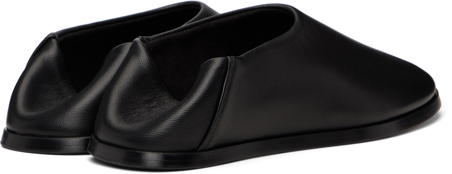 Fear of God: Black Slip On Loafers | SSENSE Fear of God: Black Slip On Loafers | SSENSE
