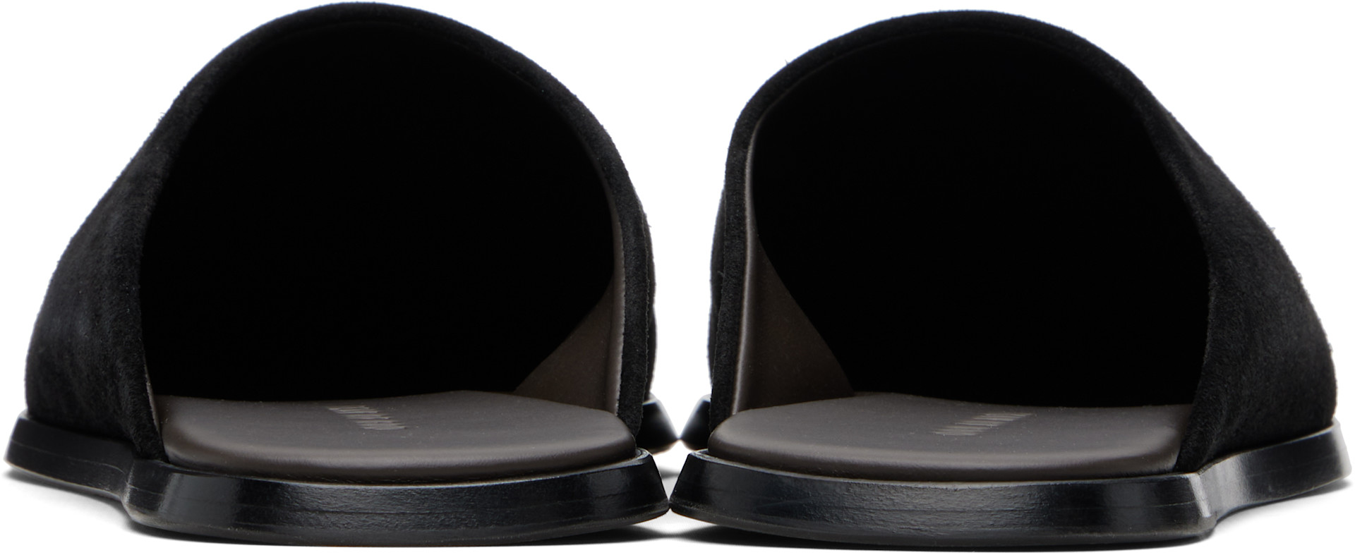 Fear of God: Brown Suede Slides | SSENSE