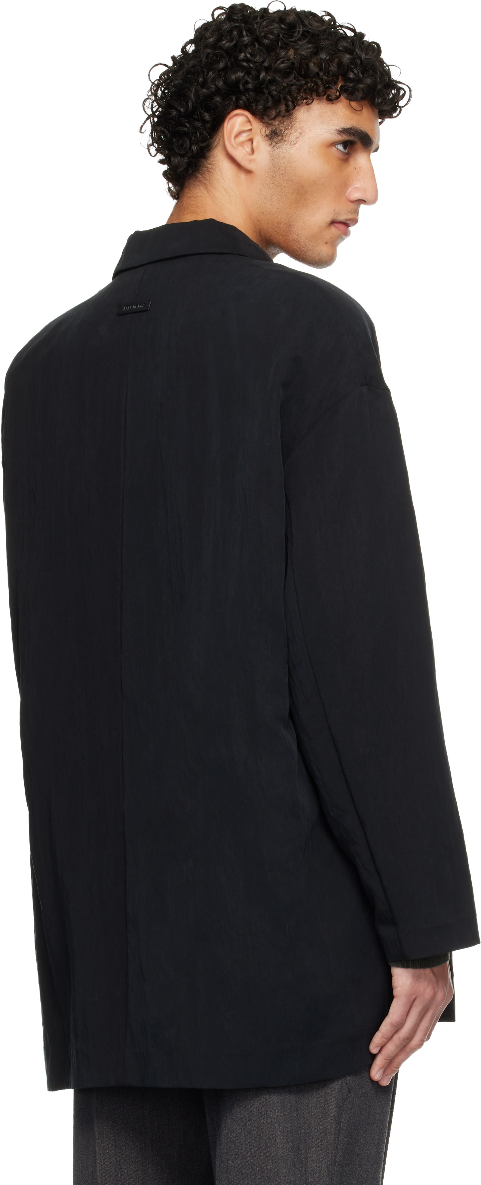 Fear of God: ブラック Tencel Nylon Unlined Relaxed テーラード