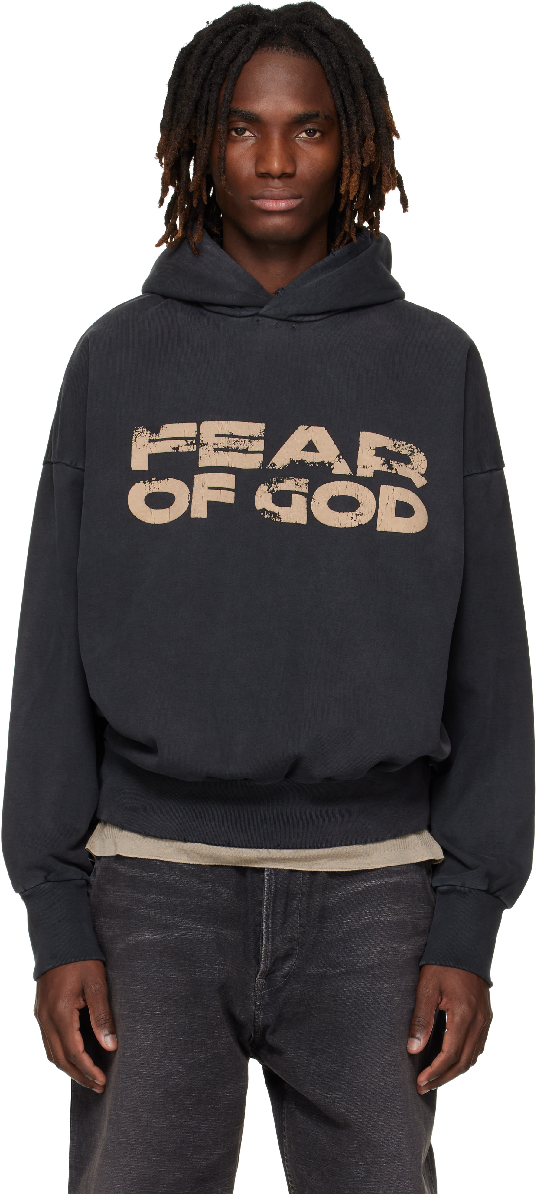 Fear of God: ブラック 'Fear Of God' フーディ | SSENSE 日本