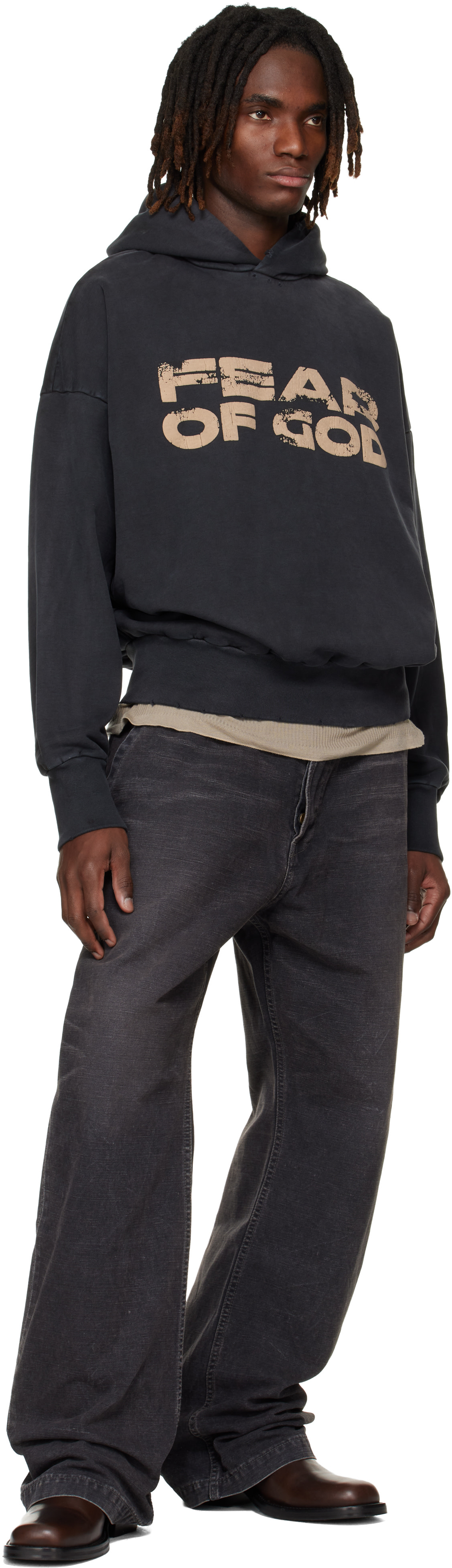 Fear of God: ブラック 'Fear Of God' フーディ | SSENSE 日本