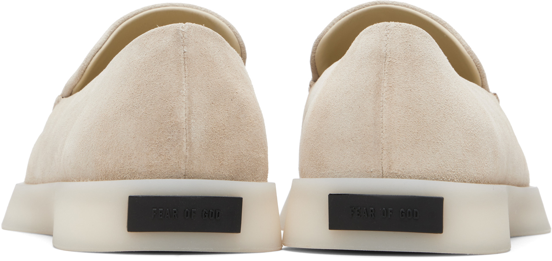 Fear of God: Beige Casual Loafers | SSENSE