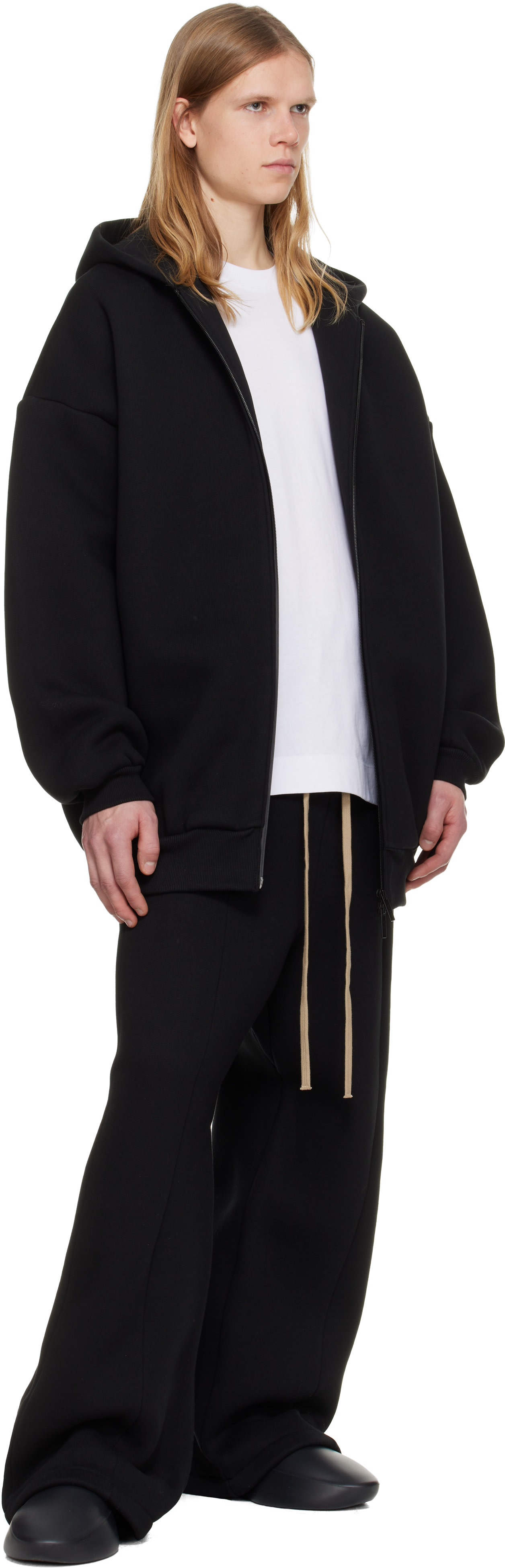 Fear of God: Black EVA Runner Loafers | SSENSE display picture 3