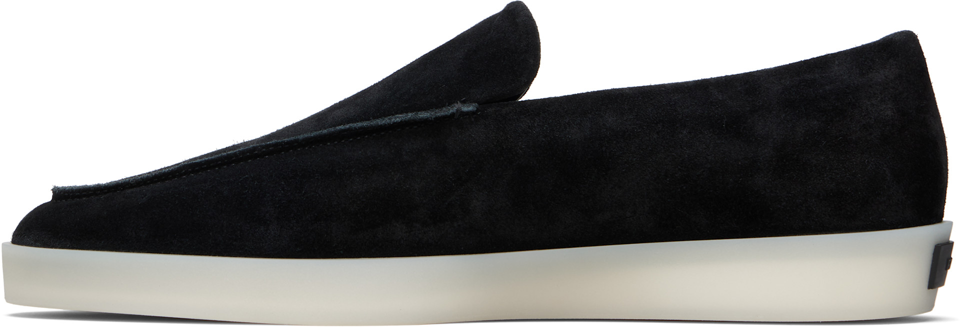 Fear of god the loafer フィアオブゴッド スリッポン Fear of God: Black Casual Loafers | SSENSE