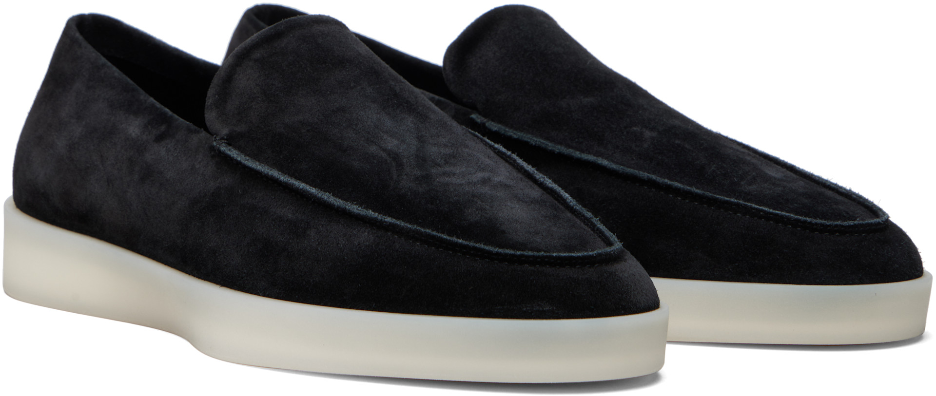 Fear of God: Black Casual Loafers | SSENSE