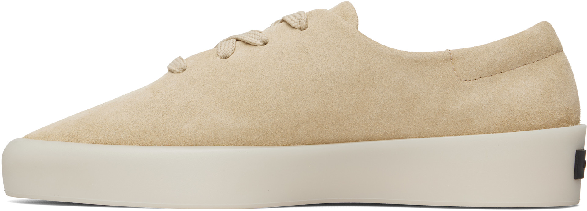 Fear of God: Beige Suede 101 Sneakers | SSENSE