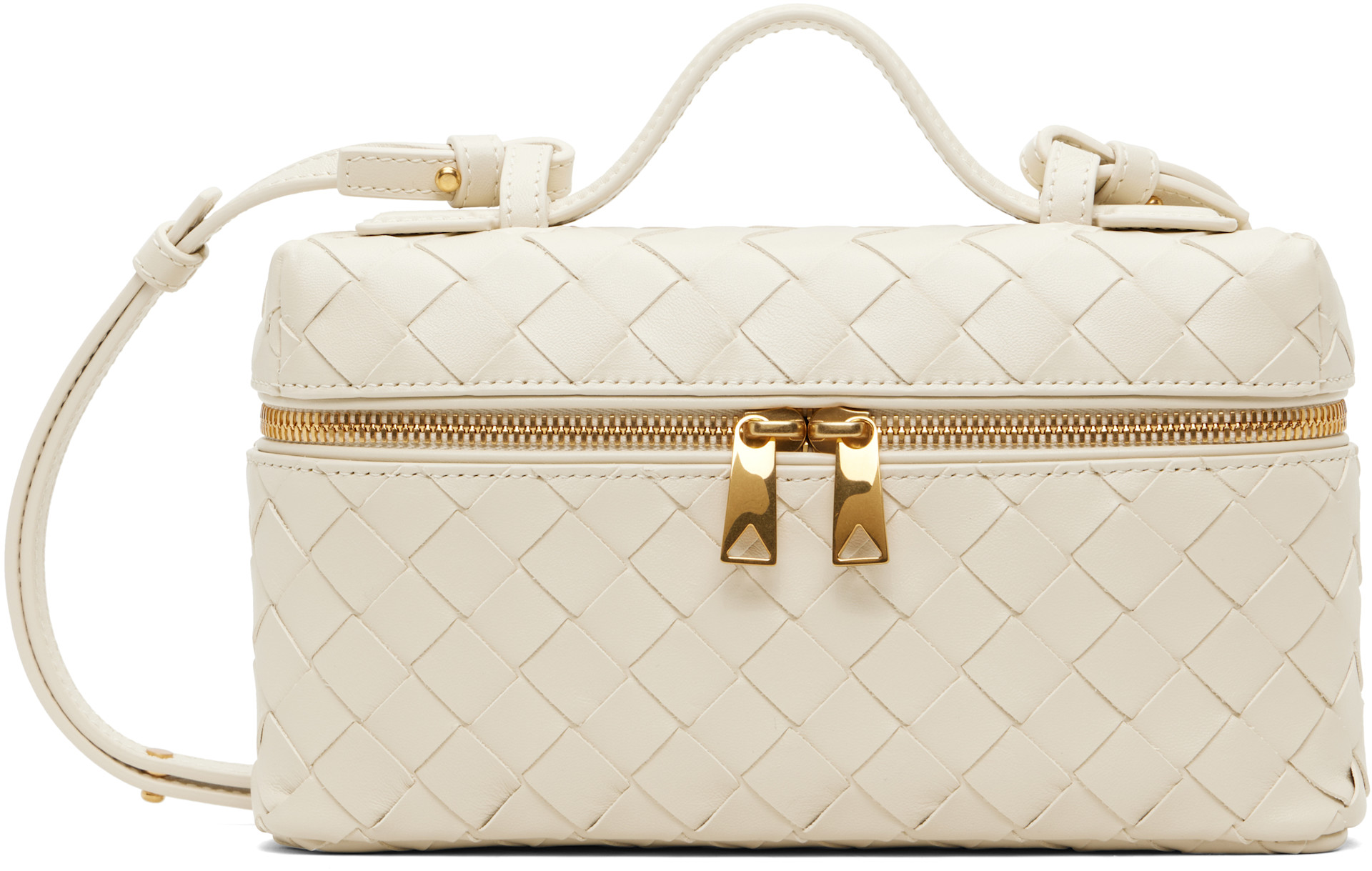 Bottega Veneta: Off-White 'Bang Bang' Bag | SSENSE