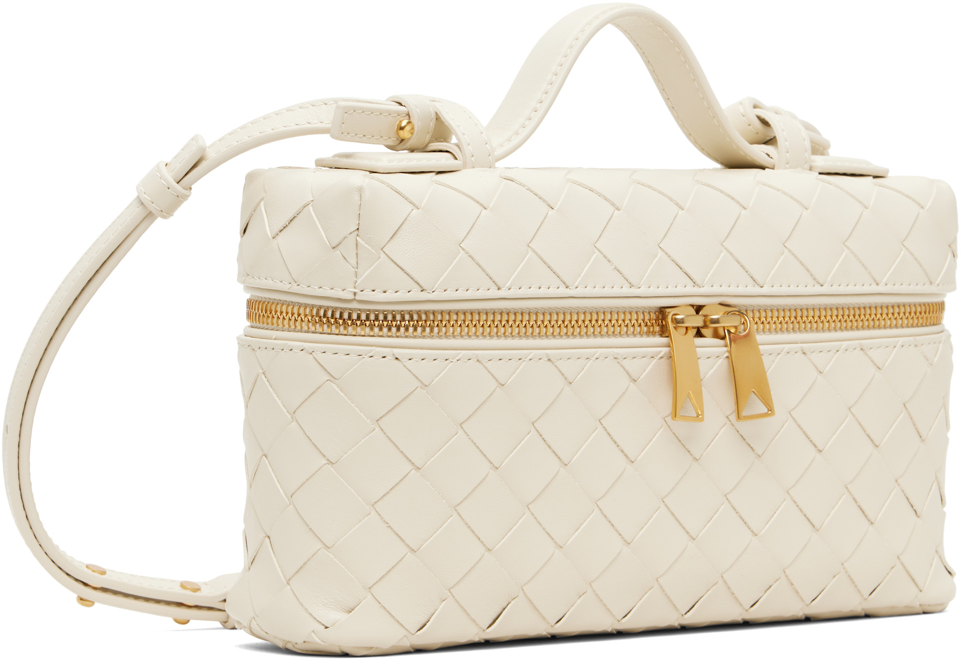 Bottega Veneta: Off-White 'Bang Bang' Bag | SSENSE