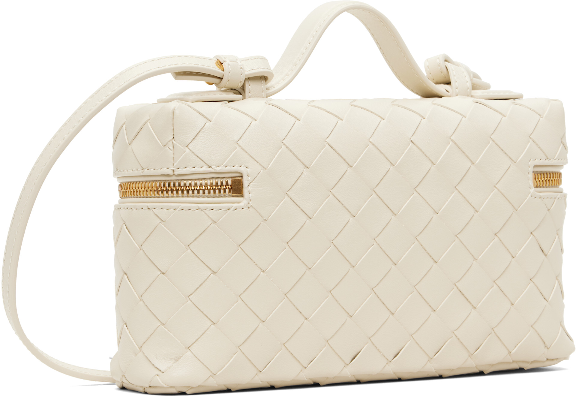 Bottega Veneta: Off-White 'Bang Bang' Bag | SSENSE