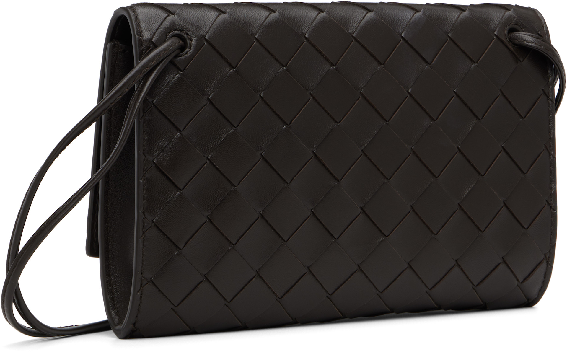 Bottega Veneta: ブラウン Andiamo バッグ | SSENSE 日本