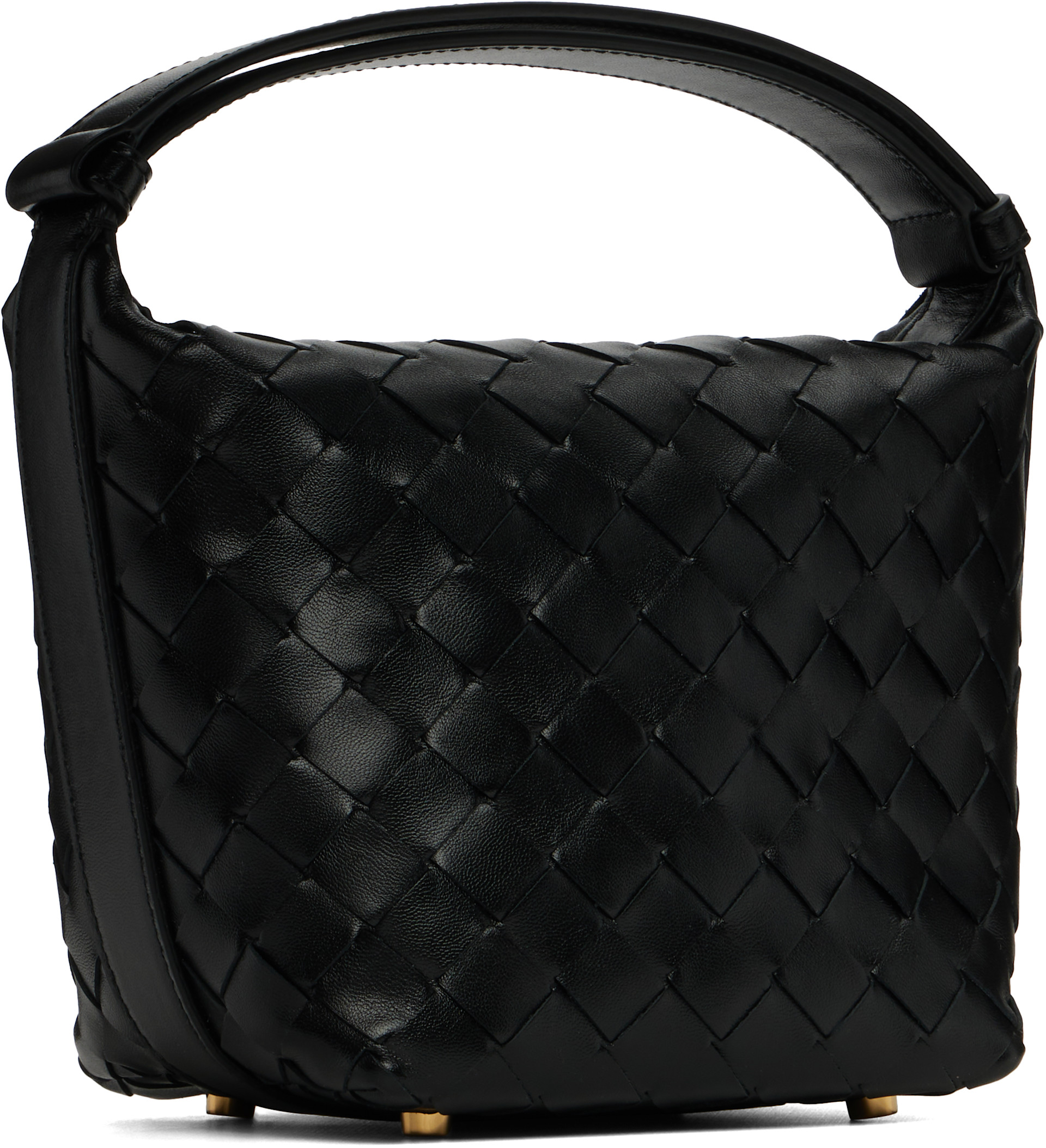 Bottega Veneta - Micro sac Wallace noir