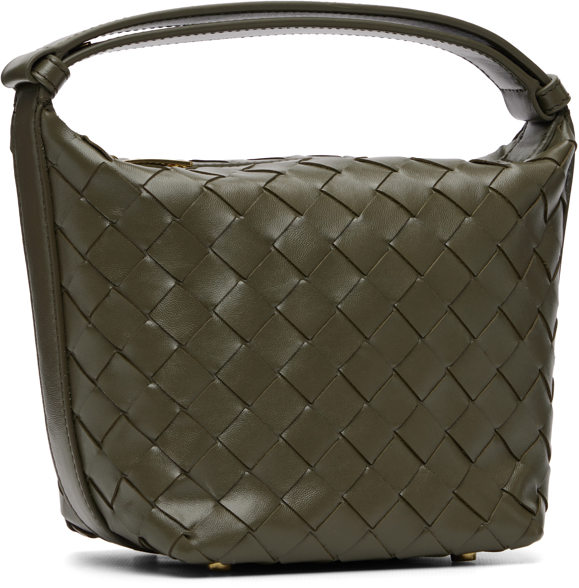 Bottega Veneta - Micro sac Wallace kaki