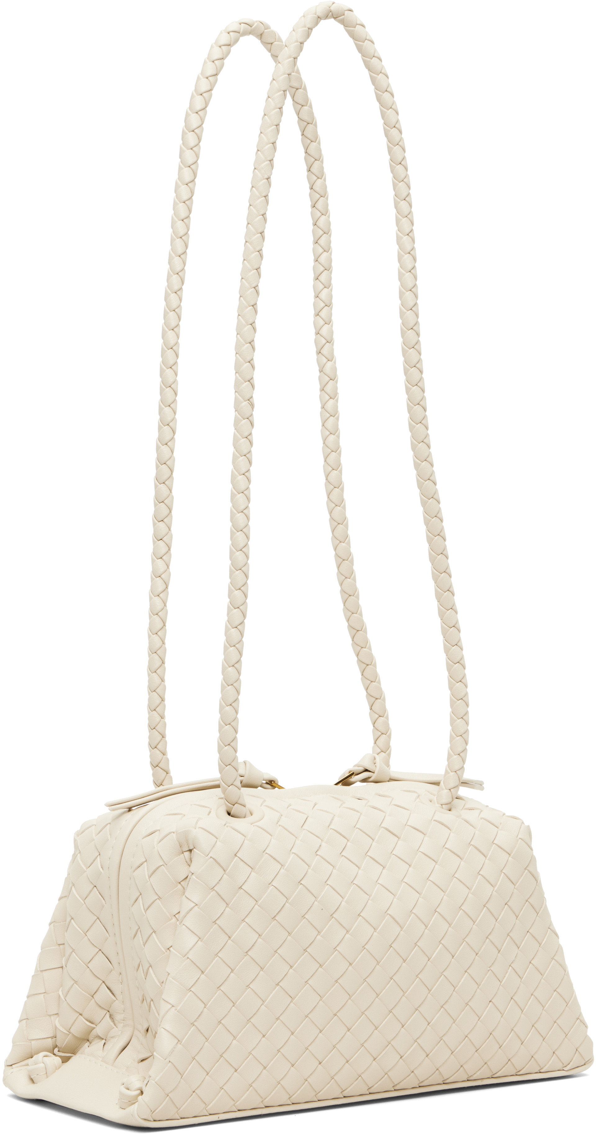 BOTTEGA VENETA ボッテガヴェネタ　ショルダーバッグ　オフホワイト Bottega Veneta: オフホワイト Tokyo バッグ | SSENSE 日本