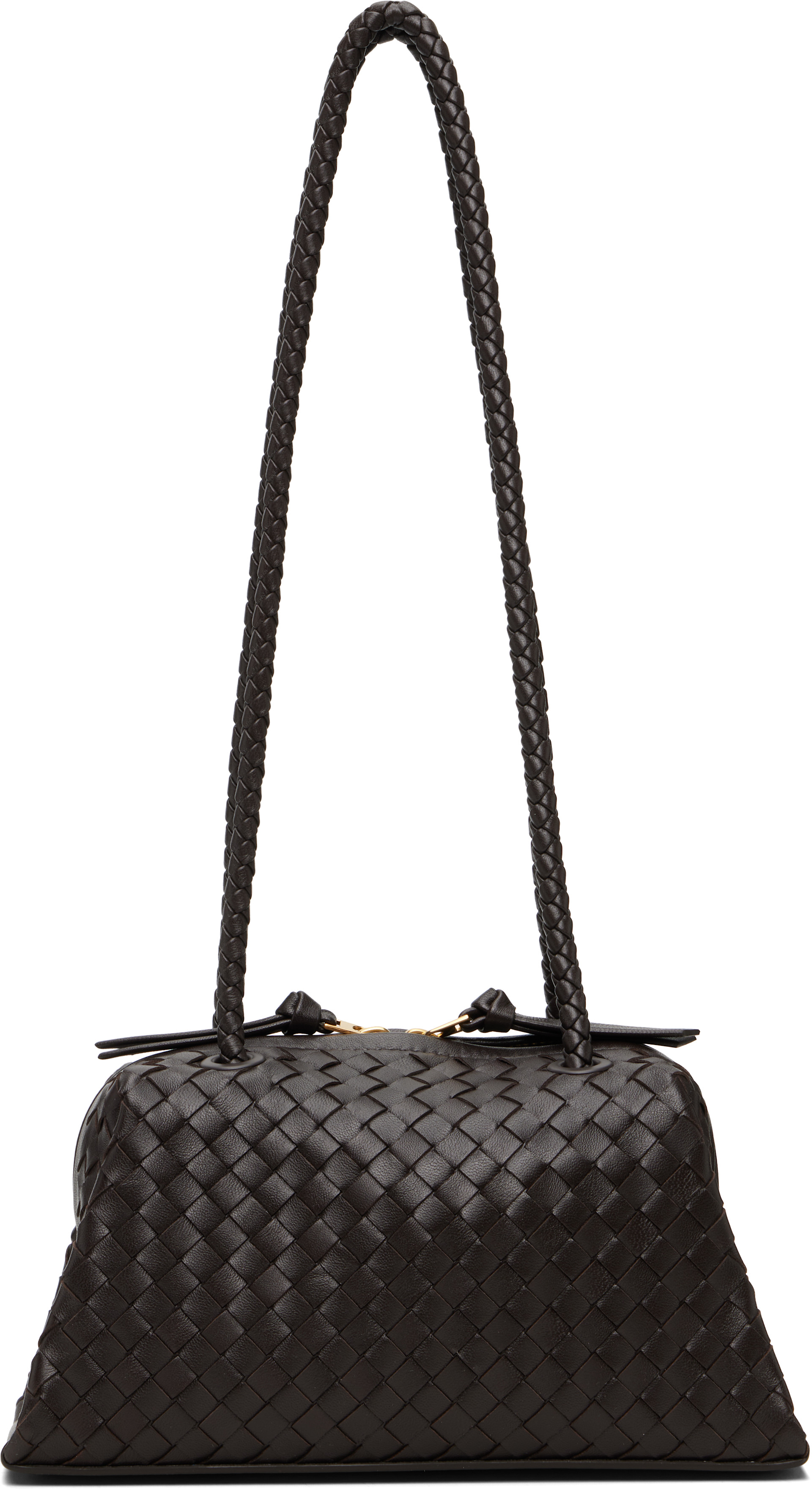 Bottega Veneta: Brown Tokyo Bag | SSENSE