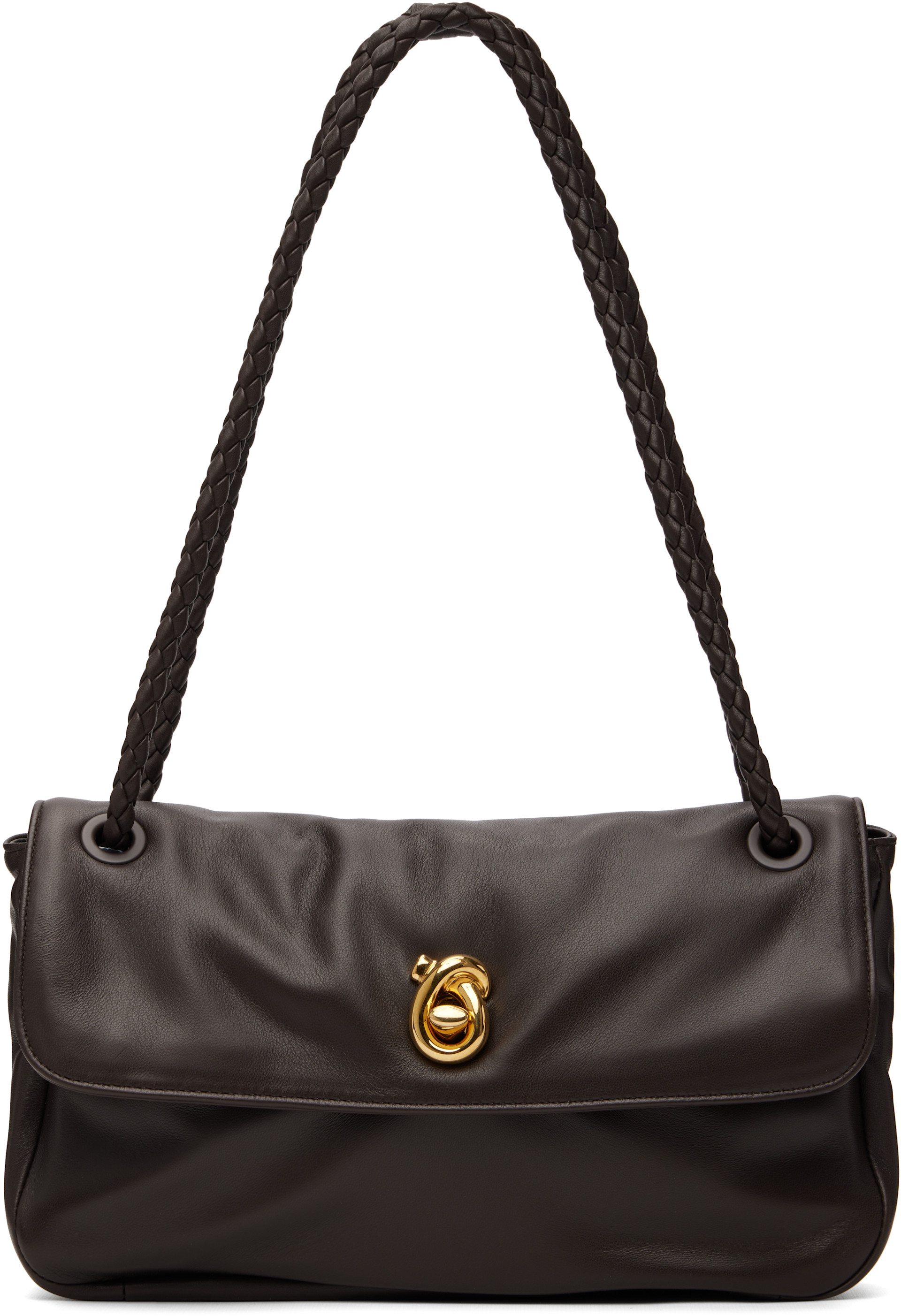 Bottega Veneta: ブラウン Madison バッグ | SSENSE 日本