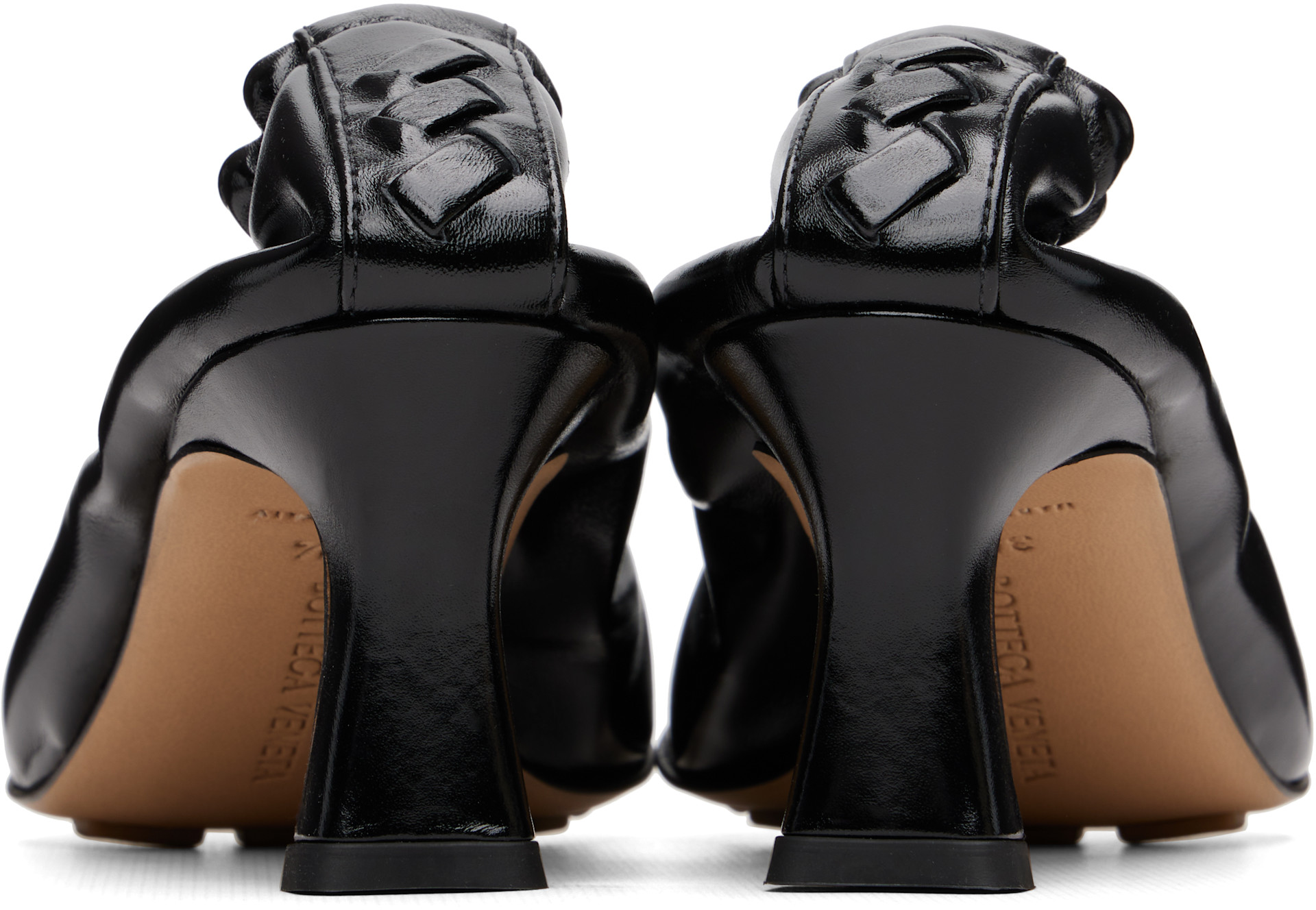 Bottega Veneta - Chaussures à talon Sofia noires