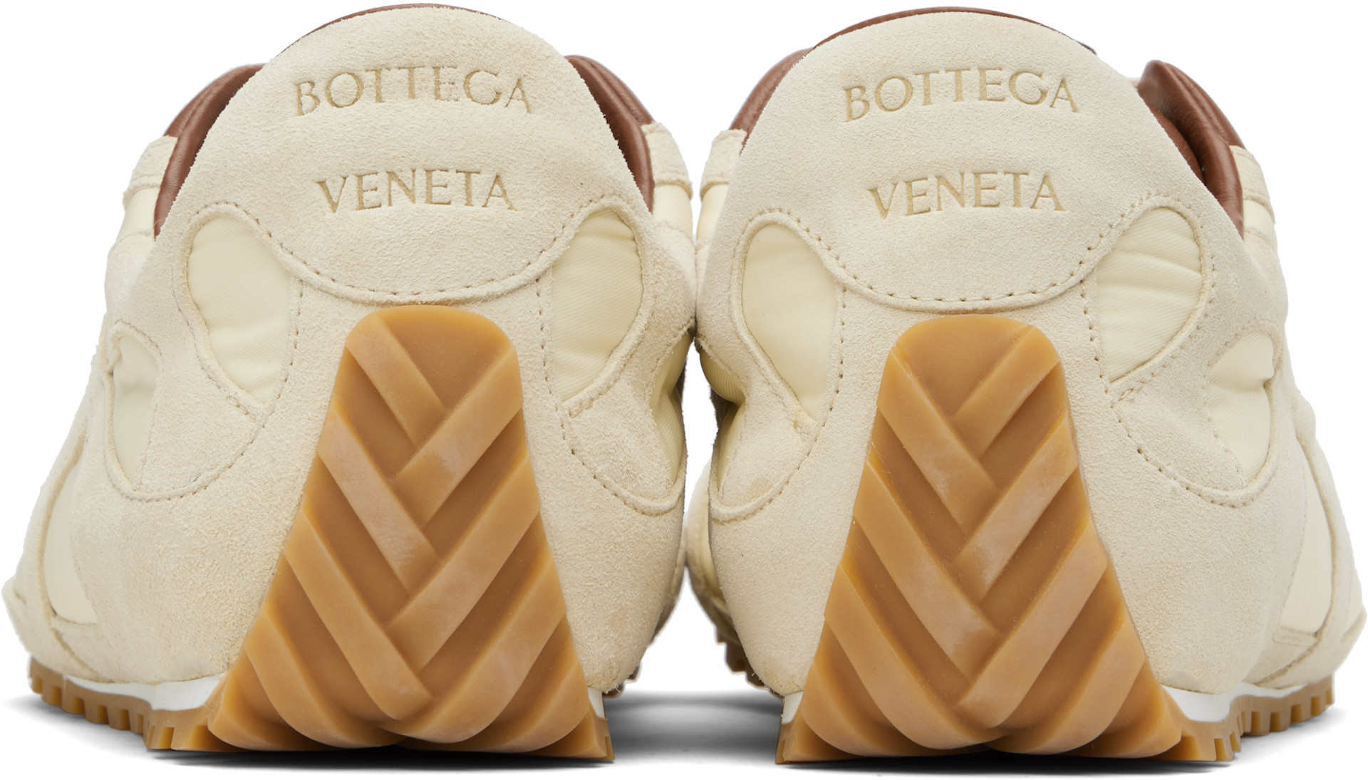 Bottega Veneta - Baskets Orbit Flash beiges