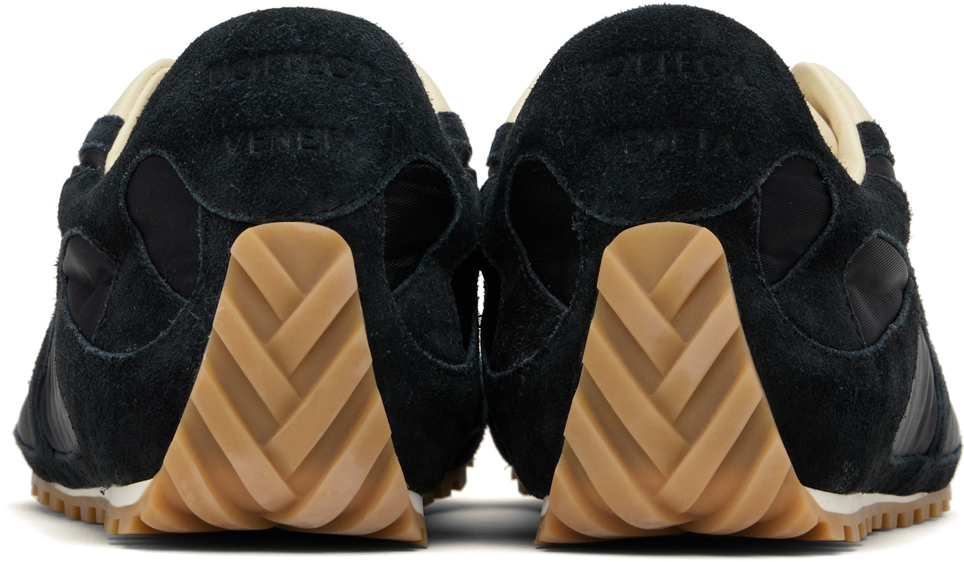 Bottega Veneta: Black Orbit Flash Sneakers | SSENSE