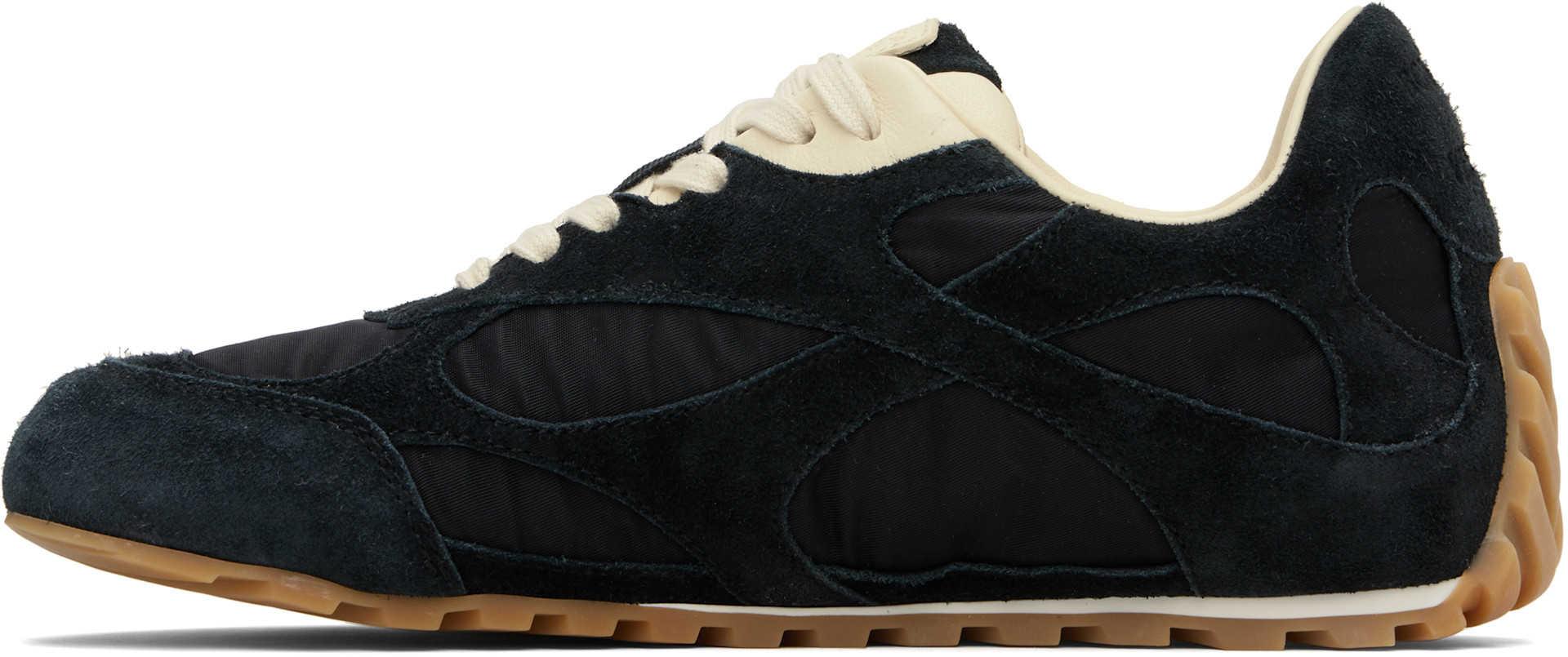 Bottega Veneta: Black Orbit Flash Sneakers | SSENSE
