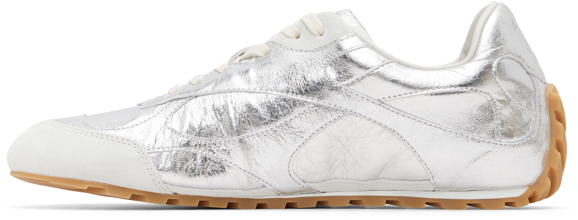 Bottega Veneta - Baskets Orbit Flash argentées