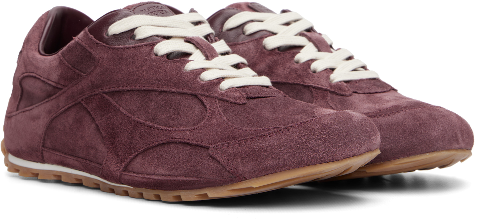 Bottega Veneta - Baskets Orbit Flash bourgogne