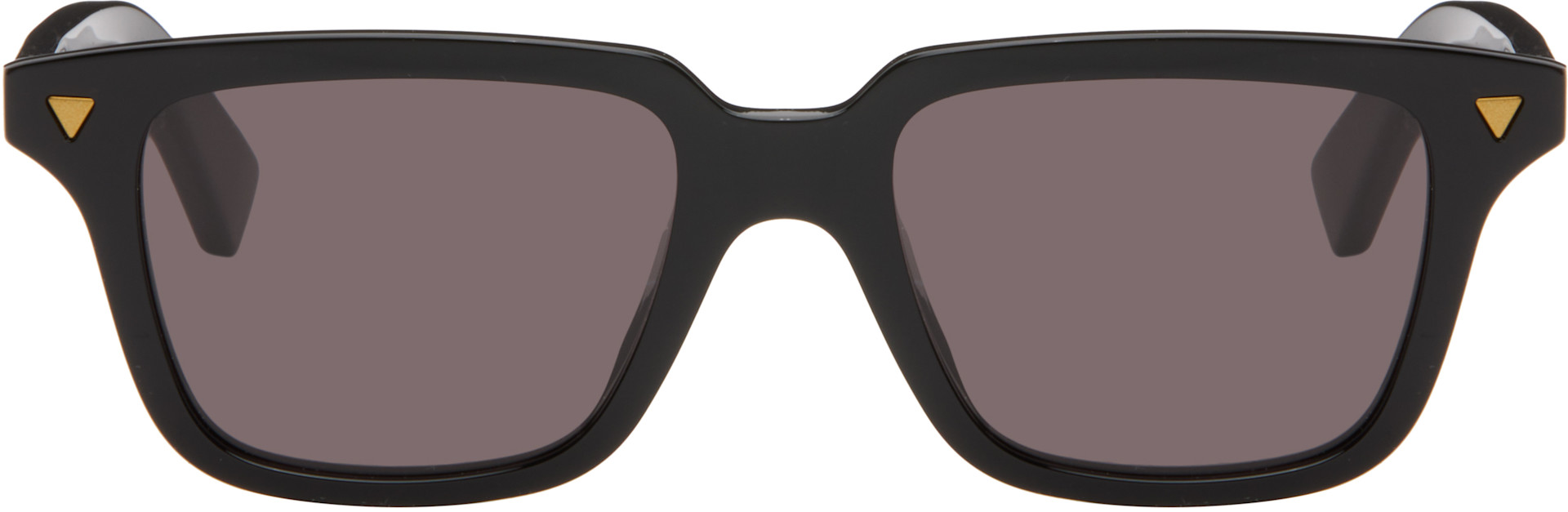Bottega Veneta: Black BV1363S Sunglasses | SSENSE Canada