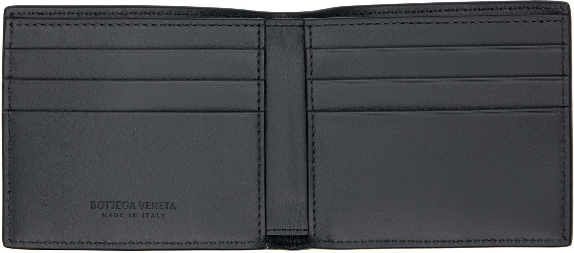 Bottega Veneta: Gray Cassette Bi-Fold Wallet | SSENSE
