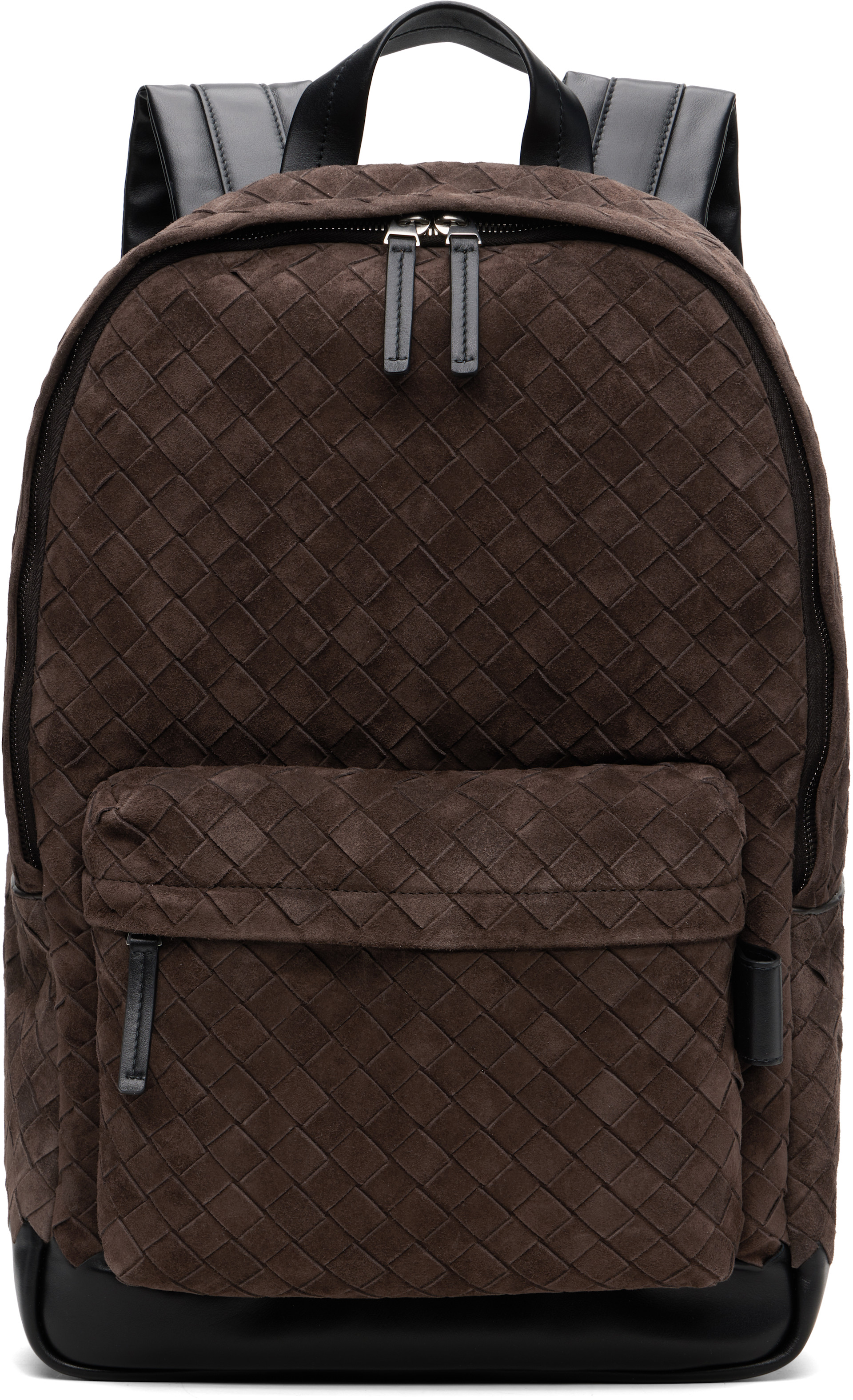 bottega veneta intrecciato leather backpack with Large Black 2644092 100% Calfskin. Bottega Veneta Bottega Veneta Intrecciato