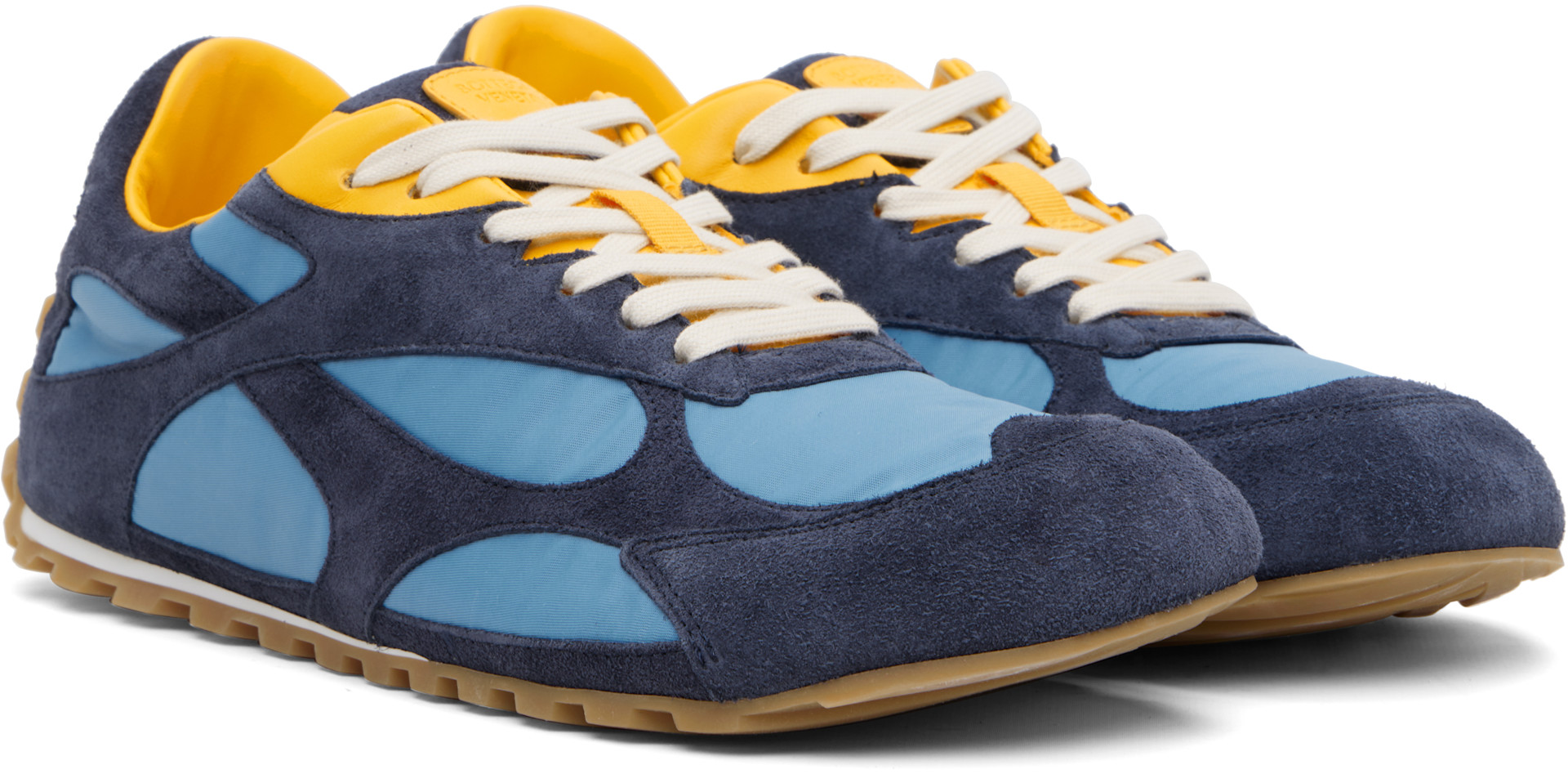 Bottega Veneta - Baskets Orbit Flash bleu marine