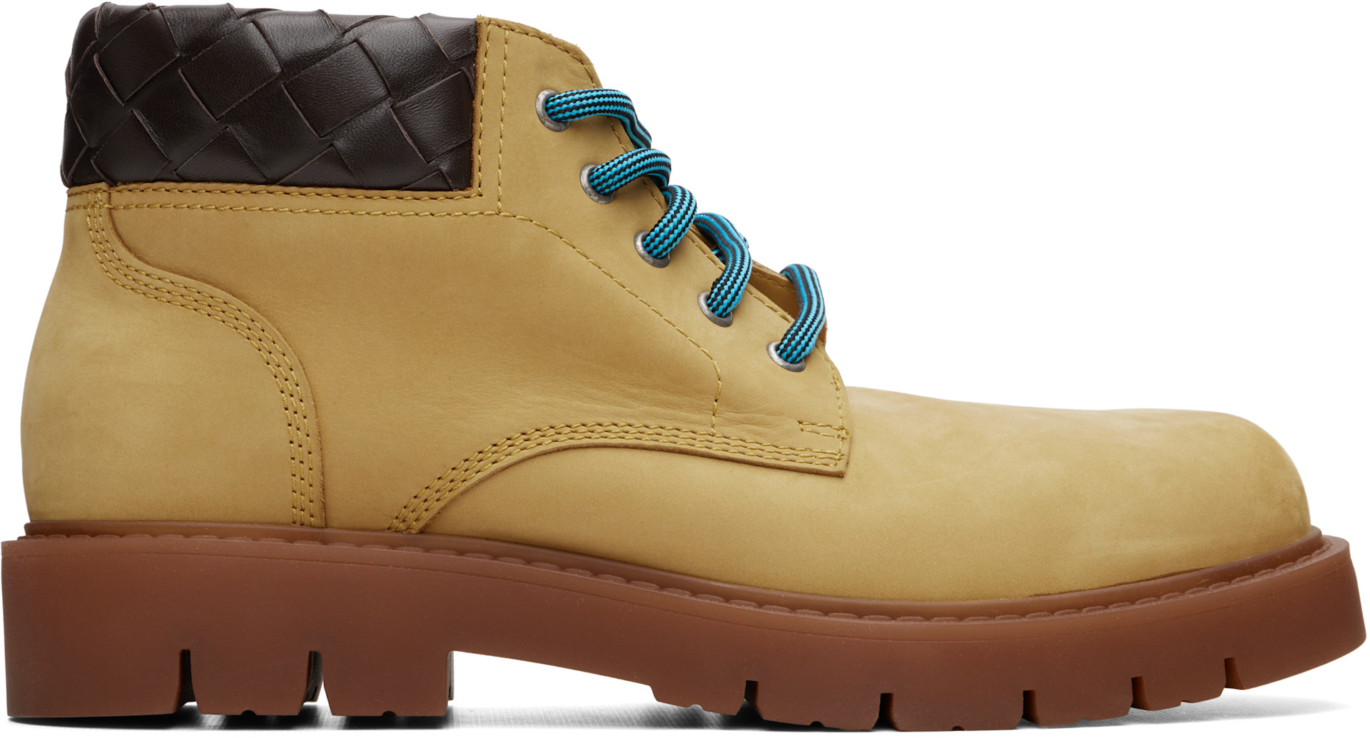 Bottega Veneta - Bottines Haddock beiges