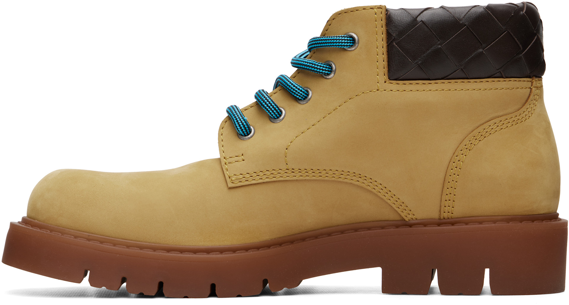 Bottega Veneta - Bottines Haddock beiges