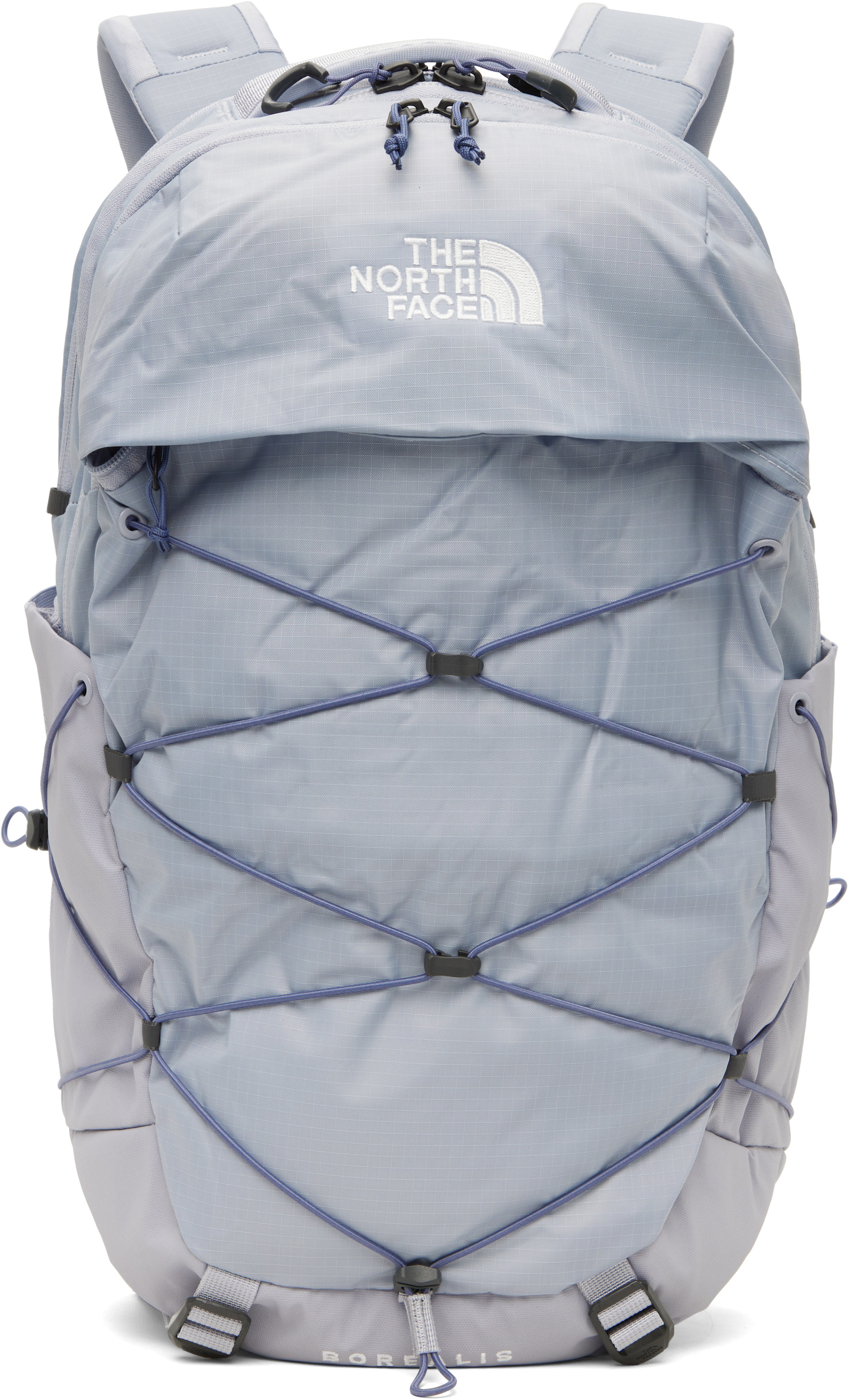 north face backpack borealis purple The Black/ TNF Black external water bottle pockets can easily double as multi The North Face: Purple Borealis