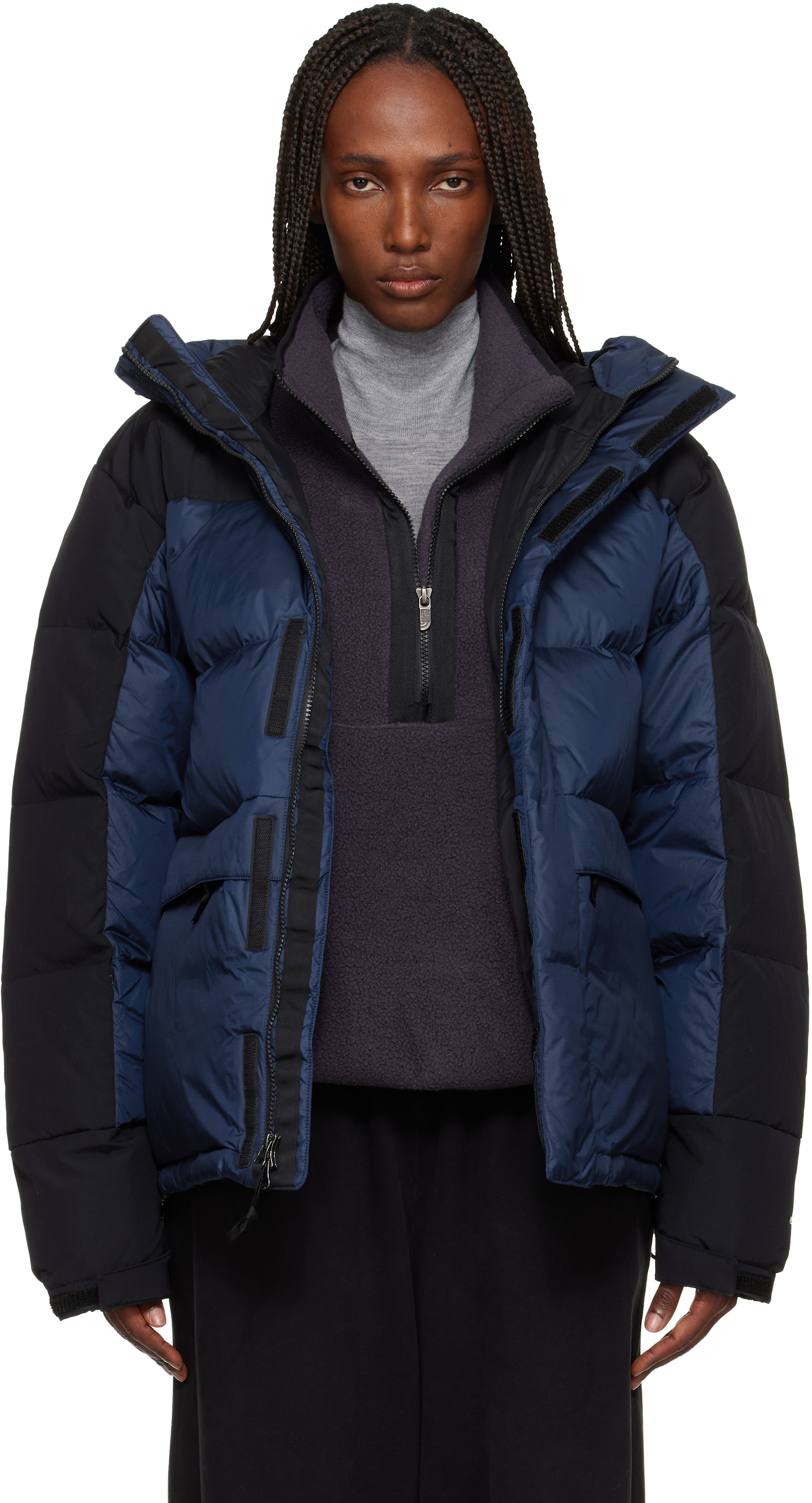 The North Face - Navy HMLYN Down Jacket