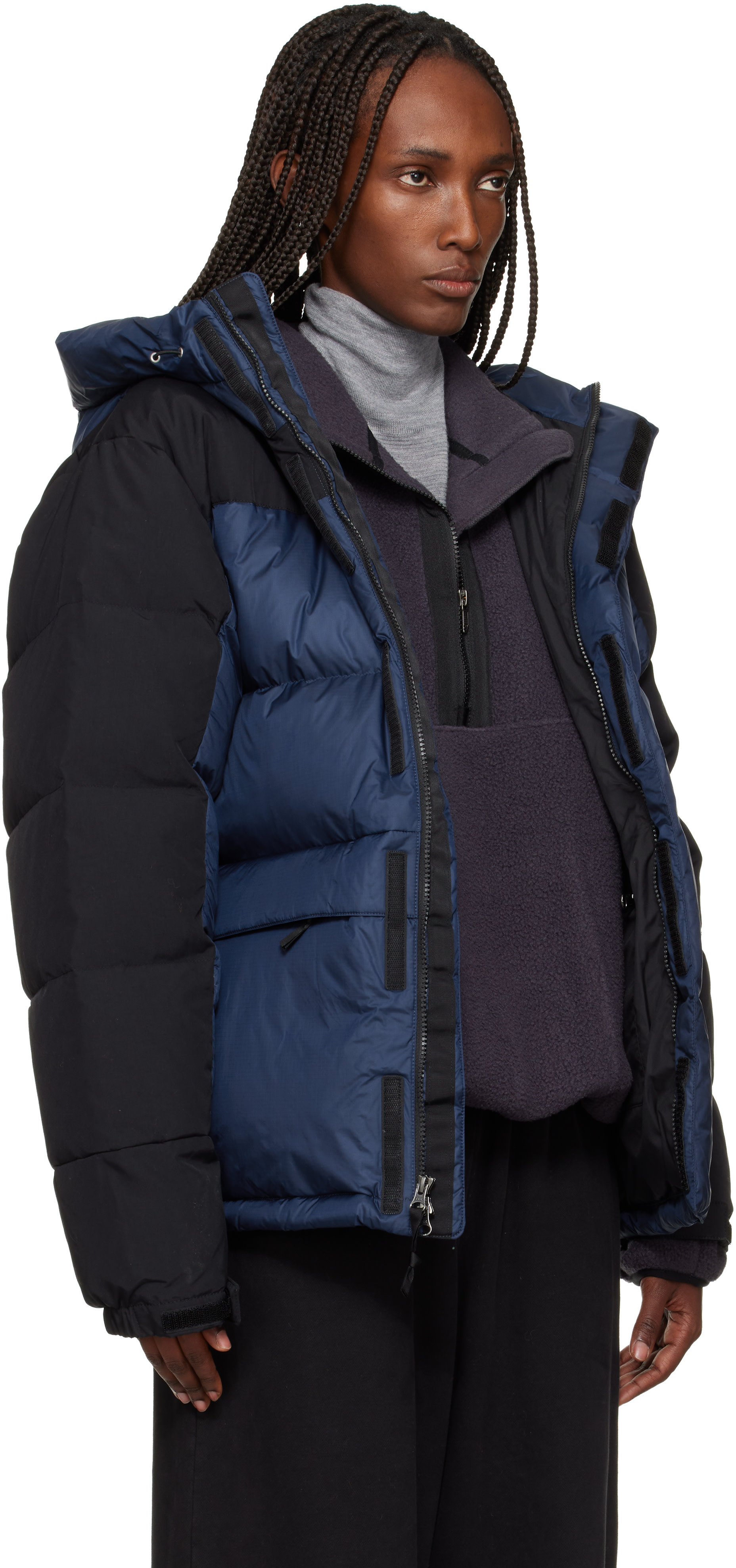 The North Face - Navy HMLYN Down Jacket